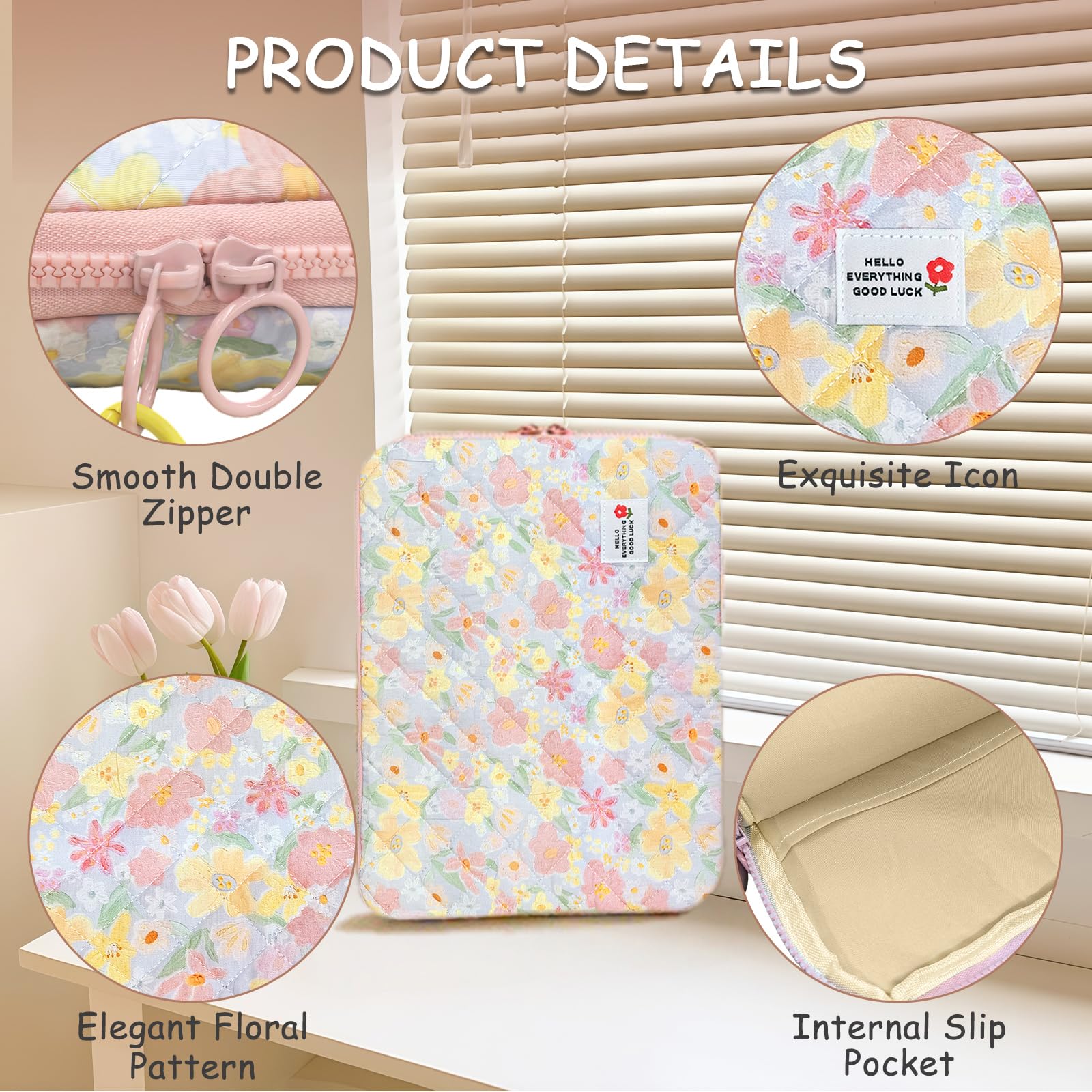 Flintronic Custodia per Laptop da 14 Pollici, Sleeve per Laptop, Custodia Borsa Custodia Protettiva Compatibile con MacBook Pro/Acer/Dell/Lenovo/HP/Samsung/Sony/Asus,14 Pollici