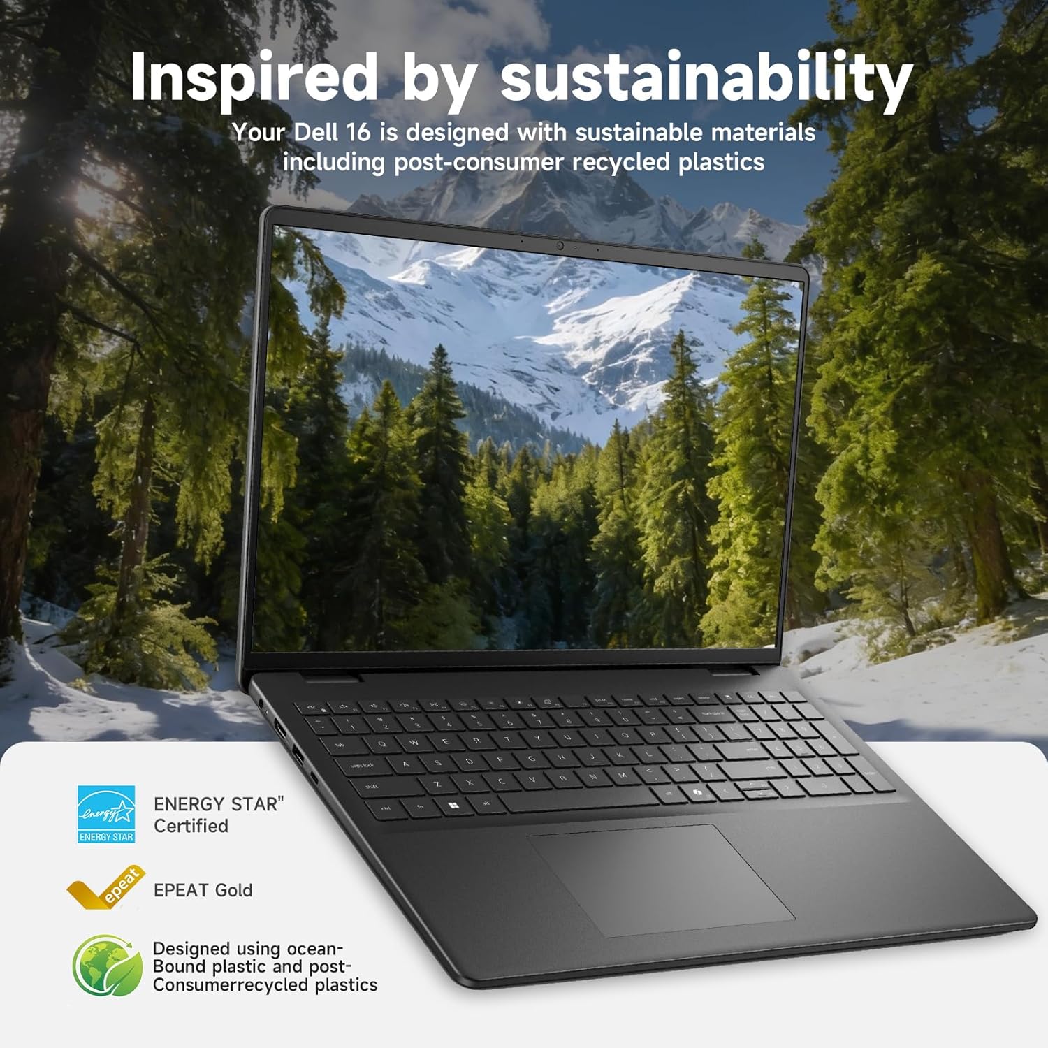 Dell 16 Touchscreen Laptop Computer, 16" FHD+ WVA Touchscreen, Intel 10-Core 7-150U (Up to 5.4GHz), Wi-Fi 6, Backlit KB, Numeric Keypad, Copilot Key, Win 11 pro, 64GB DDR5, 1TB SSD