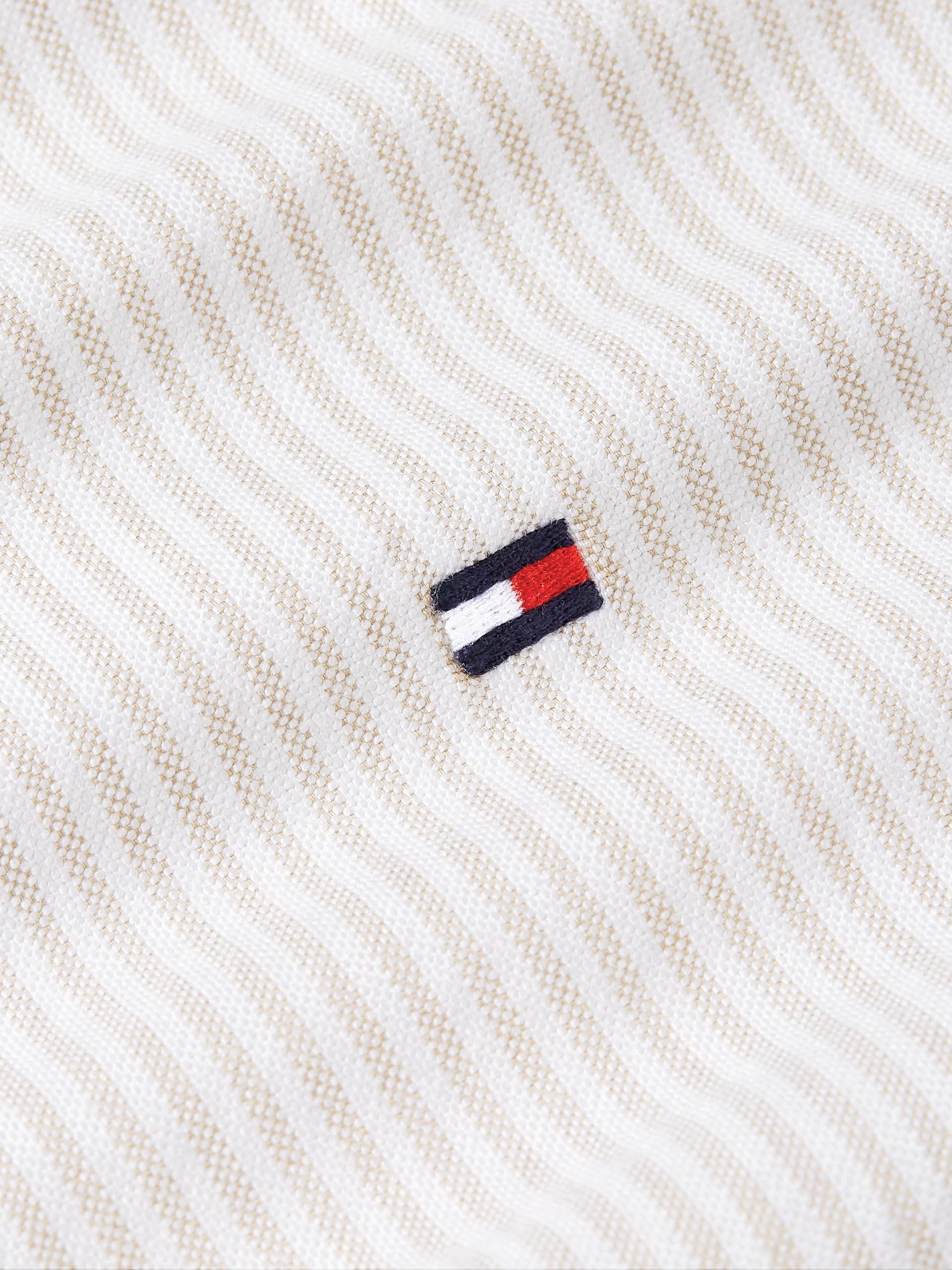 Tommy Hilfiger Herren Hemd Stripe Regular Fit Langarm