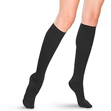 THERAFIRM Womens Support Trouser Socks - 15-20mmHg Mild Compression Dress Socks