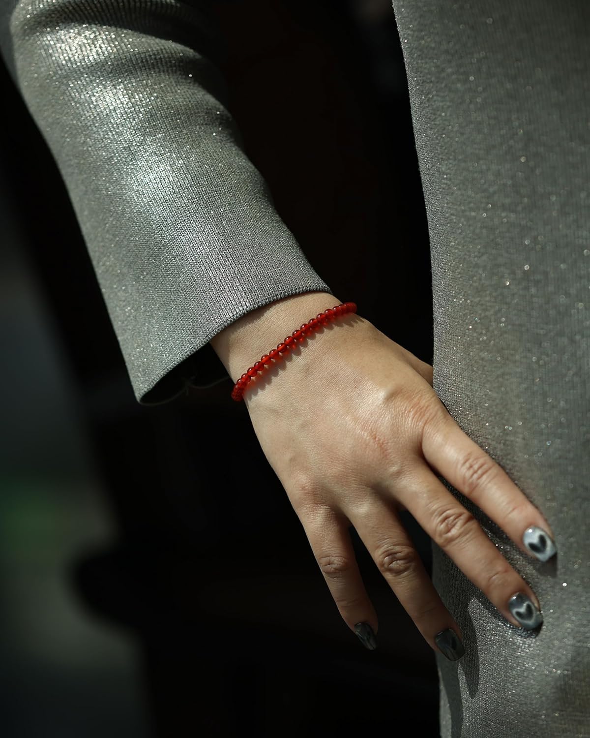 Adjustable Handmade Bracelets for Women 4mm Spiritual Crystals Beaded Bracelets Worry Stone Energy Jewelry - Image 3