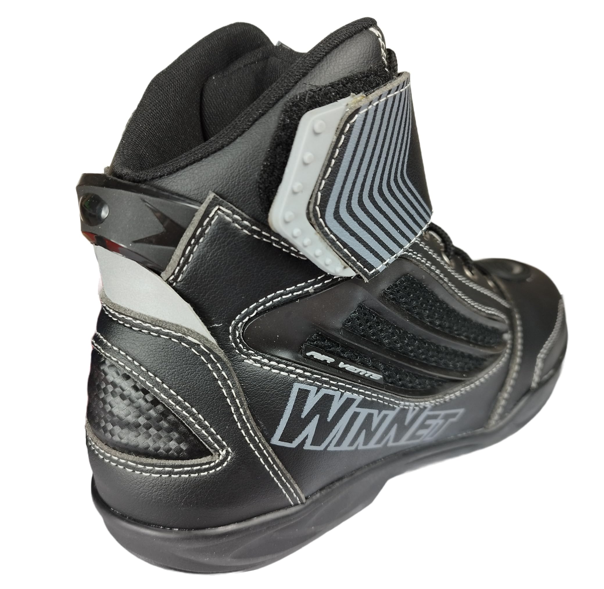 Scarpe Stivaletti Bassi da per Moto con Protezioni Unisex Uomo Donna Estivi Traspiranti Traforati