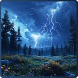Enchanted Powerful Thunder and Lightning Sleeping Sounds Soundscape for Studying, Spiritual Healing and Brain Power for Fire TV