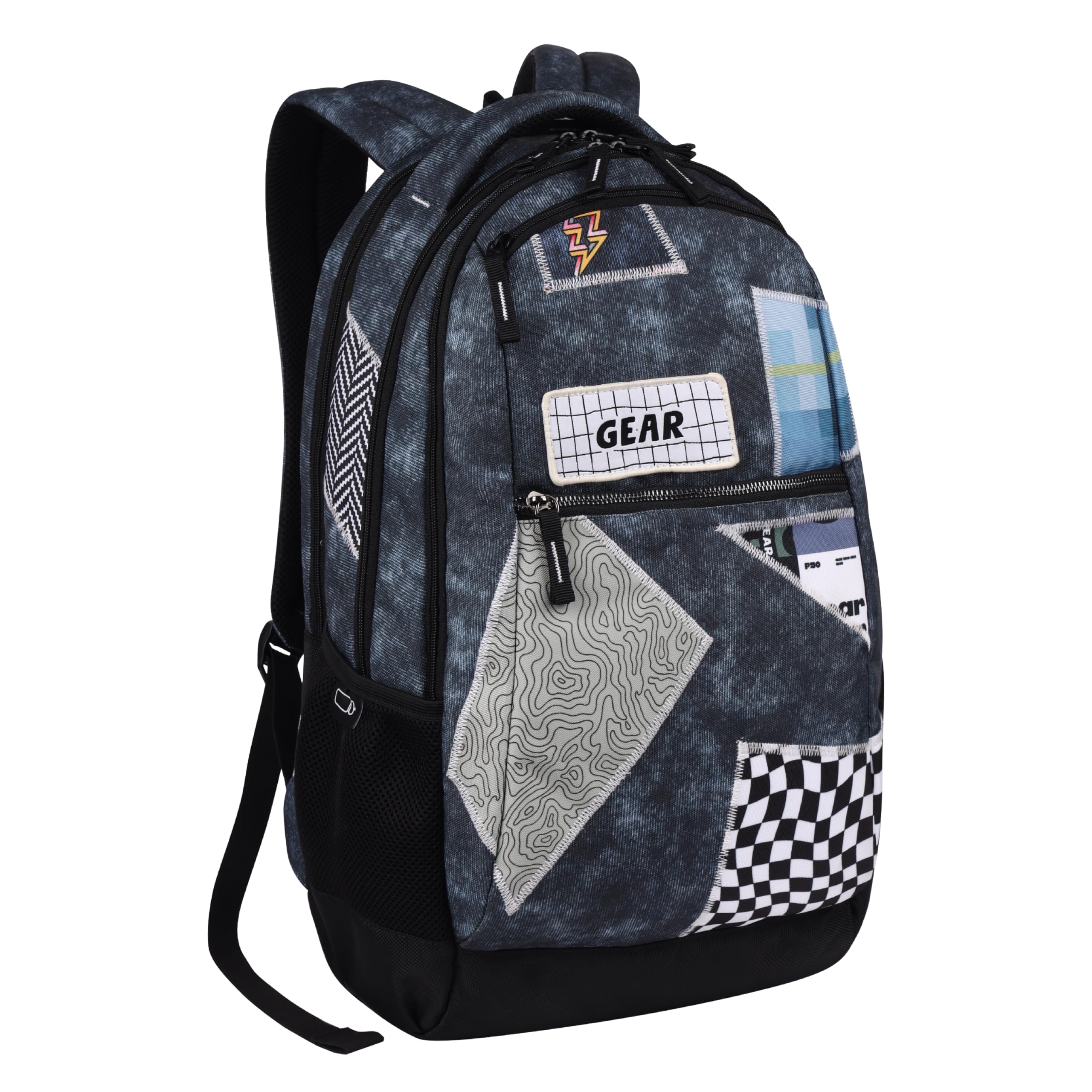 gear Crafty 34L Large Water Resistant School Bag-picture-48