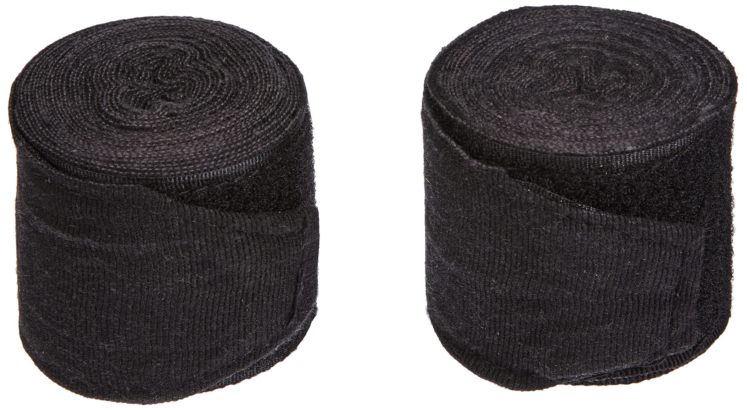 BENLEE Boxhandschuhe aus Artificial Leather Rodney Black/Red 14 oz & Streifen Boxbandagen elastisch 450 x 5 cm schwarz