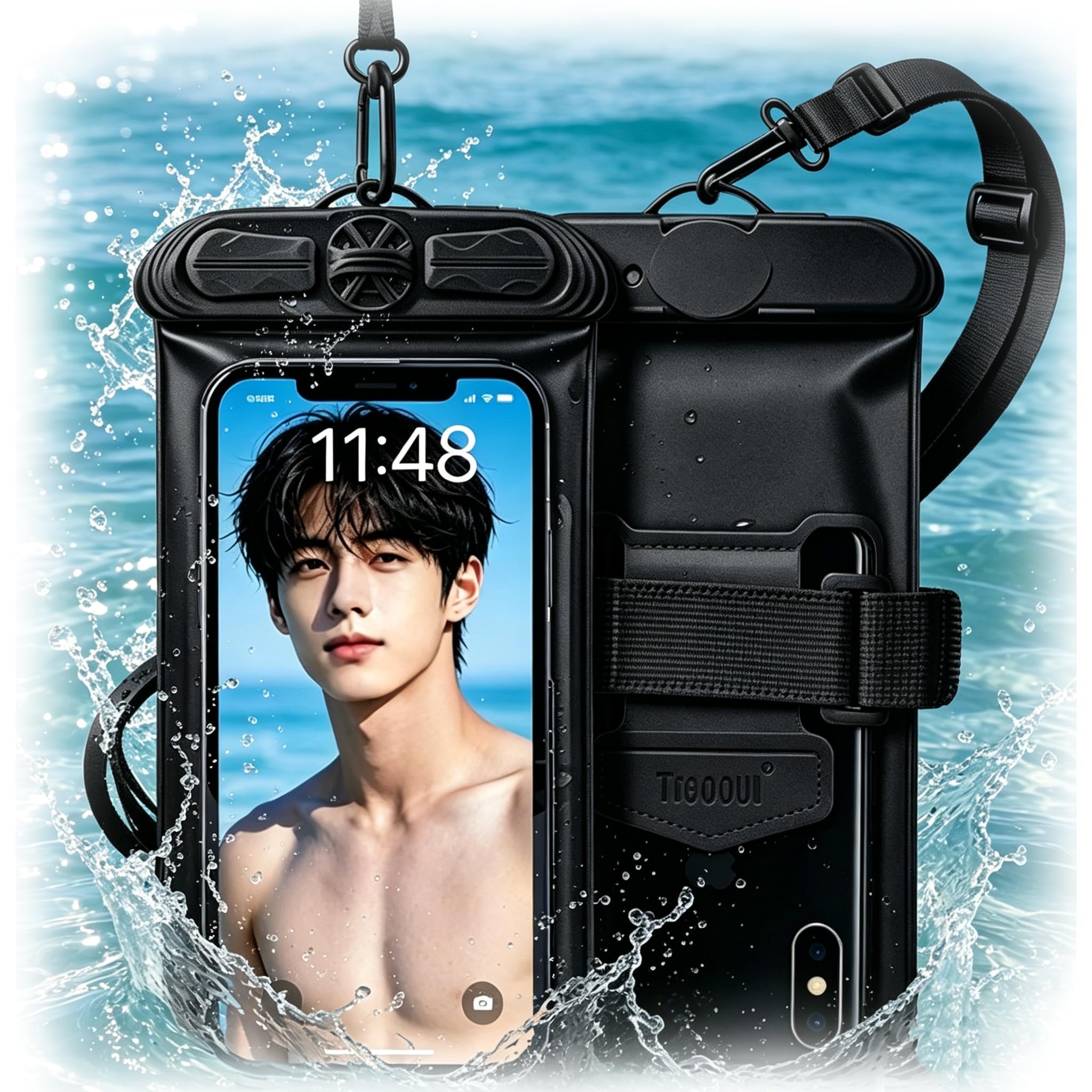 るび様 防水スマホポーチ るび様 防水スマホポーチ セパレートポケット