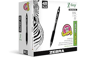 Zebra Pen Z-Grip Retractable Black Pens in Bulk: Ultimate Writing Comfort