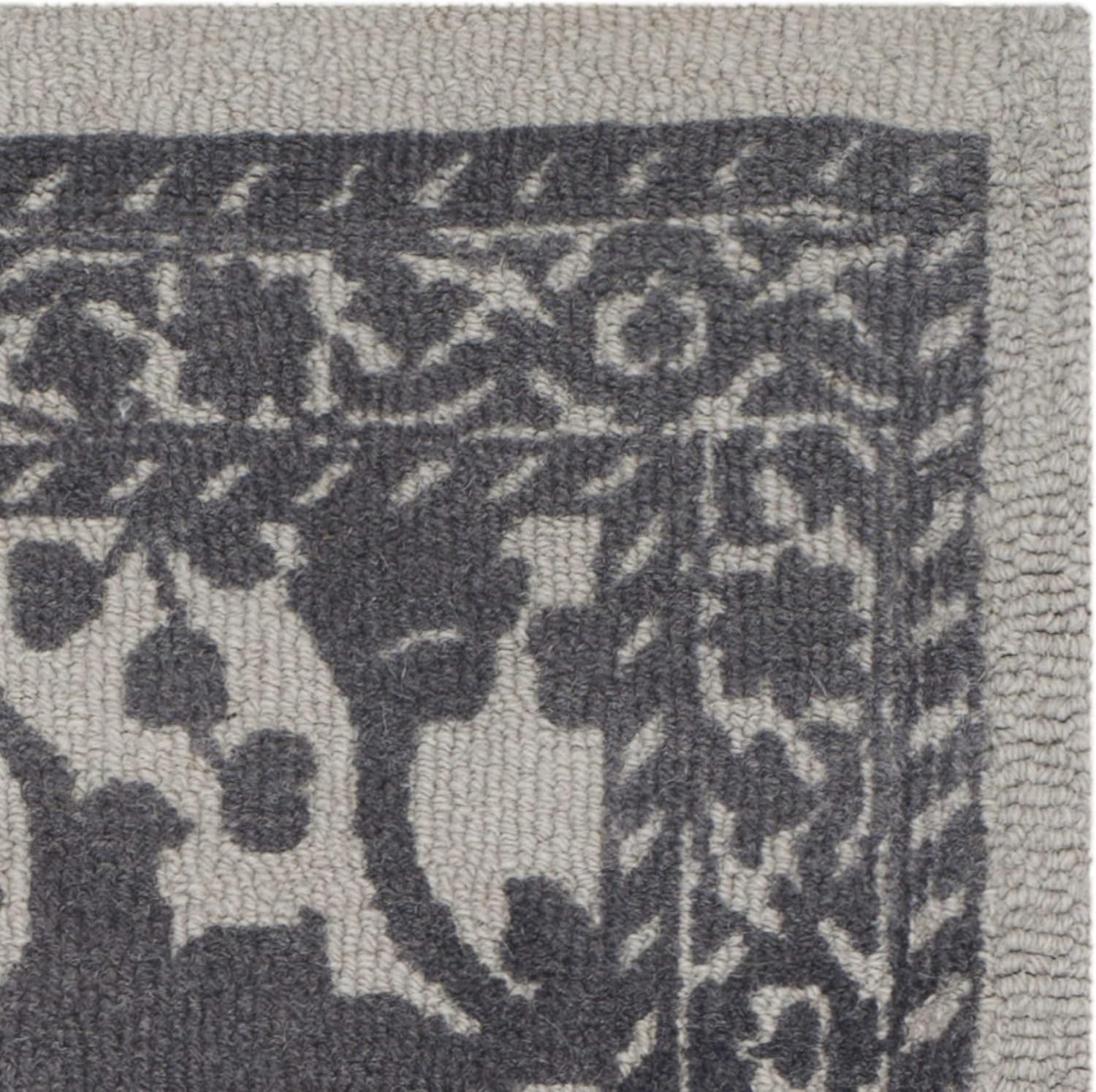 Restoration Vintage RVT102 Hand Tufted Accent Rug - Blue/Dark Blue - 2'x3' - Safavieh.
