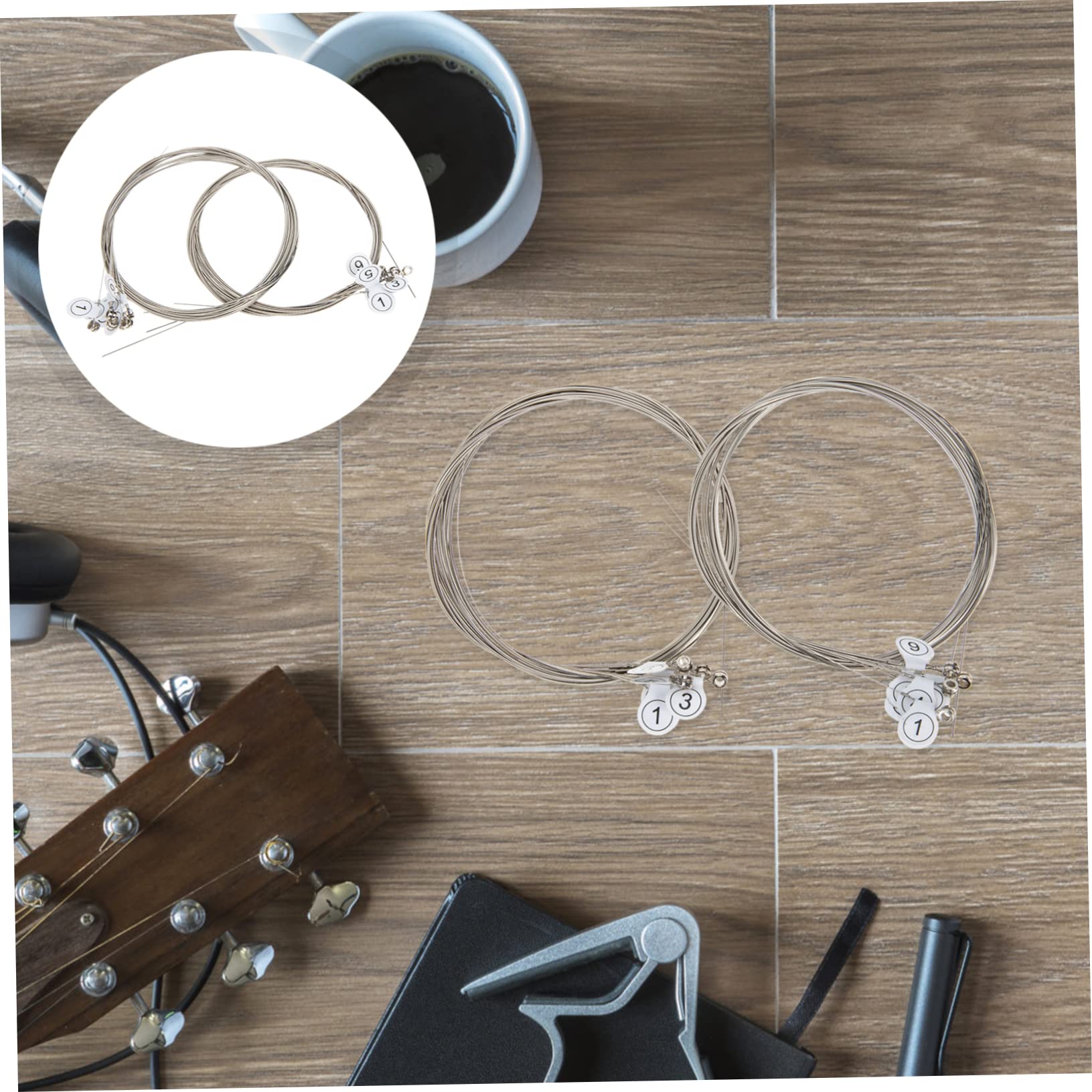 ifundom 8sets Per Chitarra Elettrica Sostituzione Per Folk Accessori Resilienti e Facili Usare