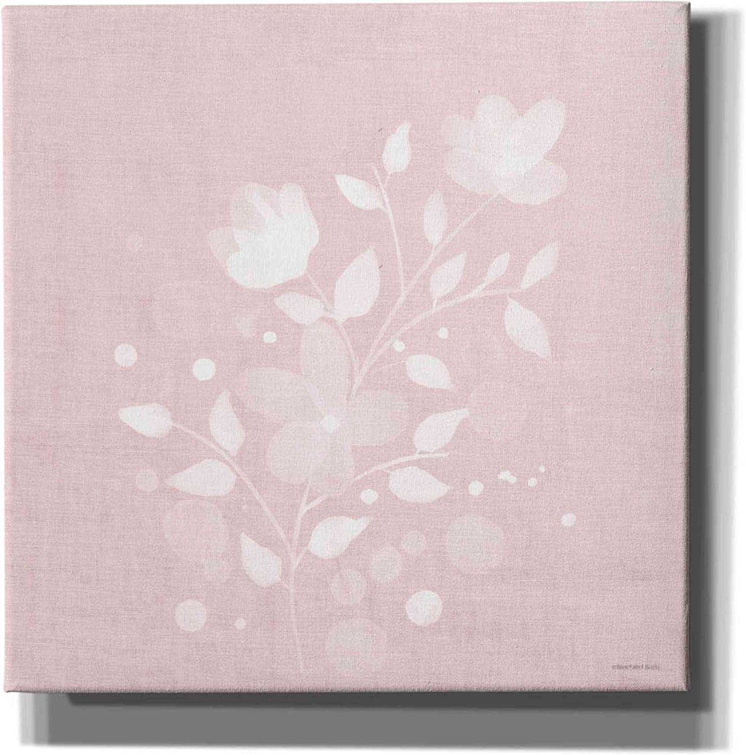 Epic Graffiti 'Pink Flower Bunch II' by Bluebird Barn, Canvas Wall Art, 12"x12"