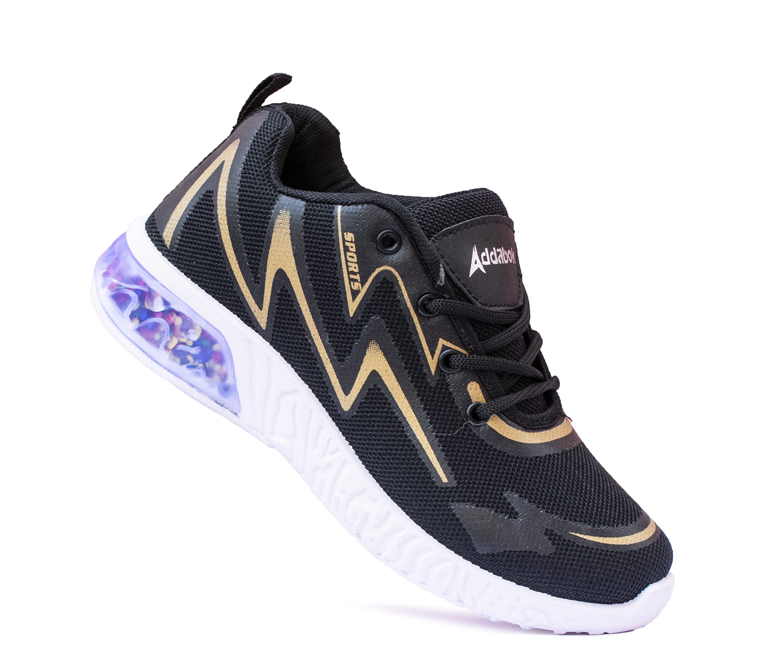 addabok Sports Shoes for Boys, Kids Sports Shoes, Running Shoes for Boys & Girls, Winter Shoes for Kids, Outdoor Sports Shoes for Kids 4 to 5 Years Gold/Green (B09NW923VB) Amazon Price History, Amazon Price Tracker