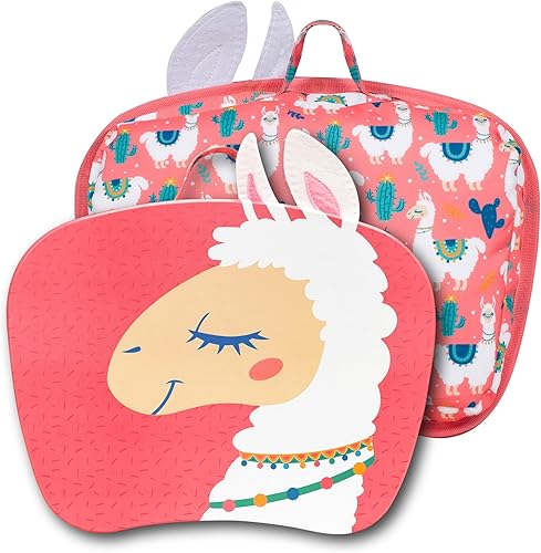 LapGear Escritorio de regazo Lap Pets para niños pequeños - Llama - Se adapta a laptops de hasta 11.6 pulgadas - Número de estilo 46749
