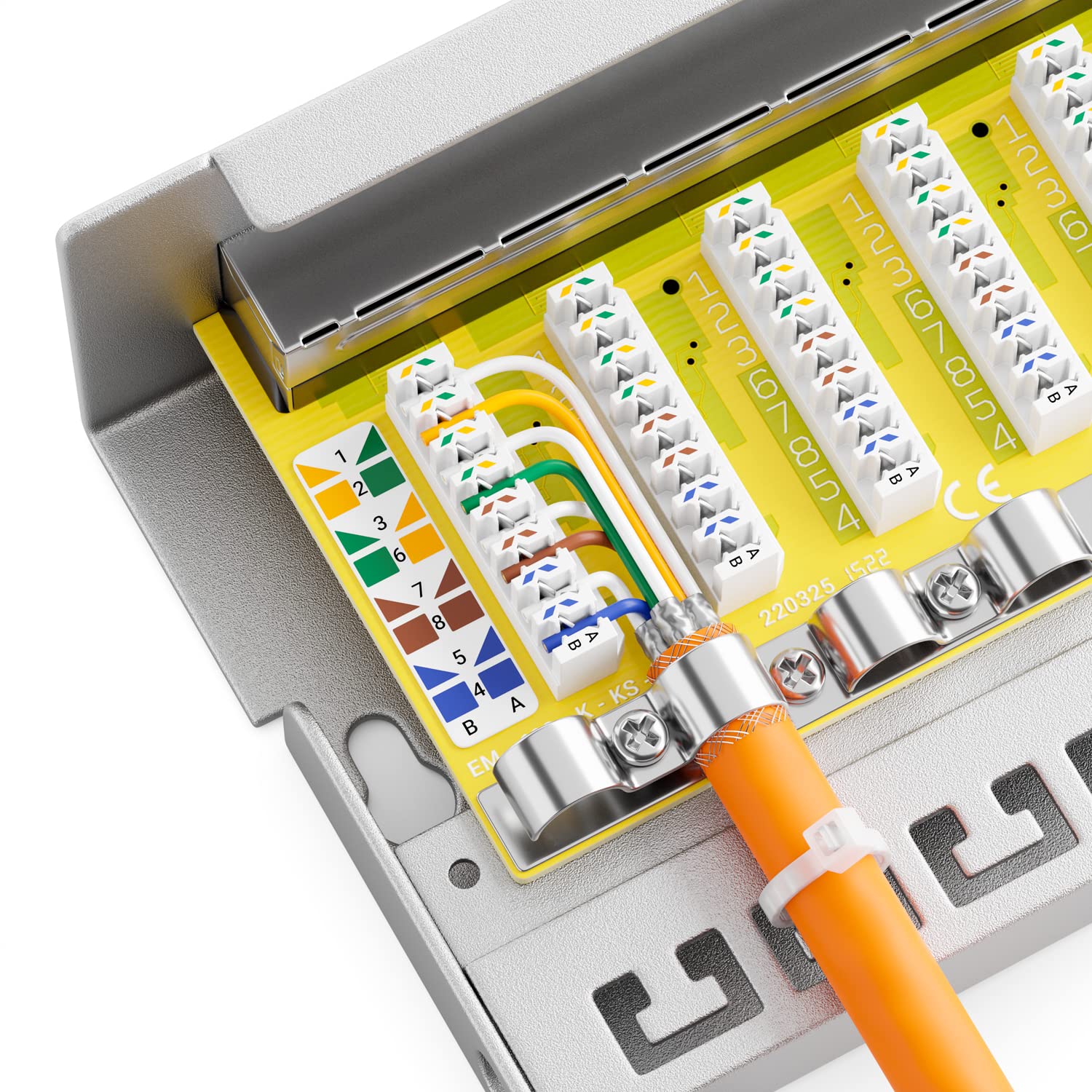24Port Cat5E UTP Distribution Patch Panel(Integrated) (3STECH) Johor Bahru (JB), Malaysia - View #10