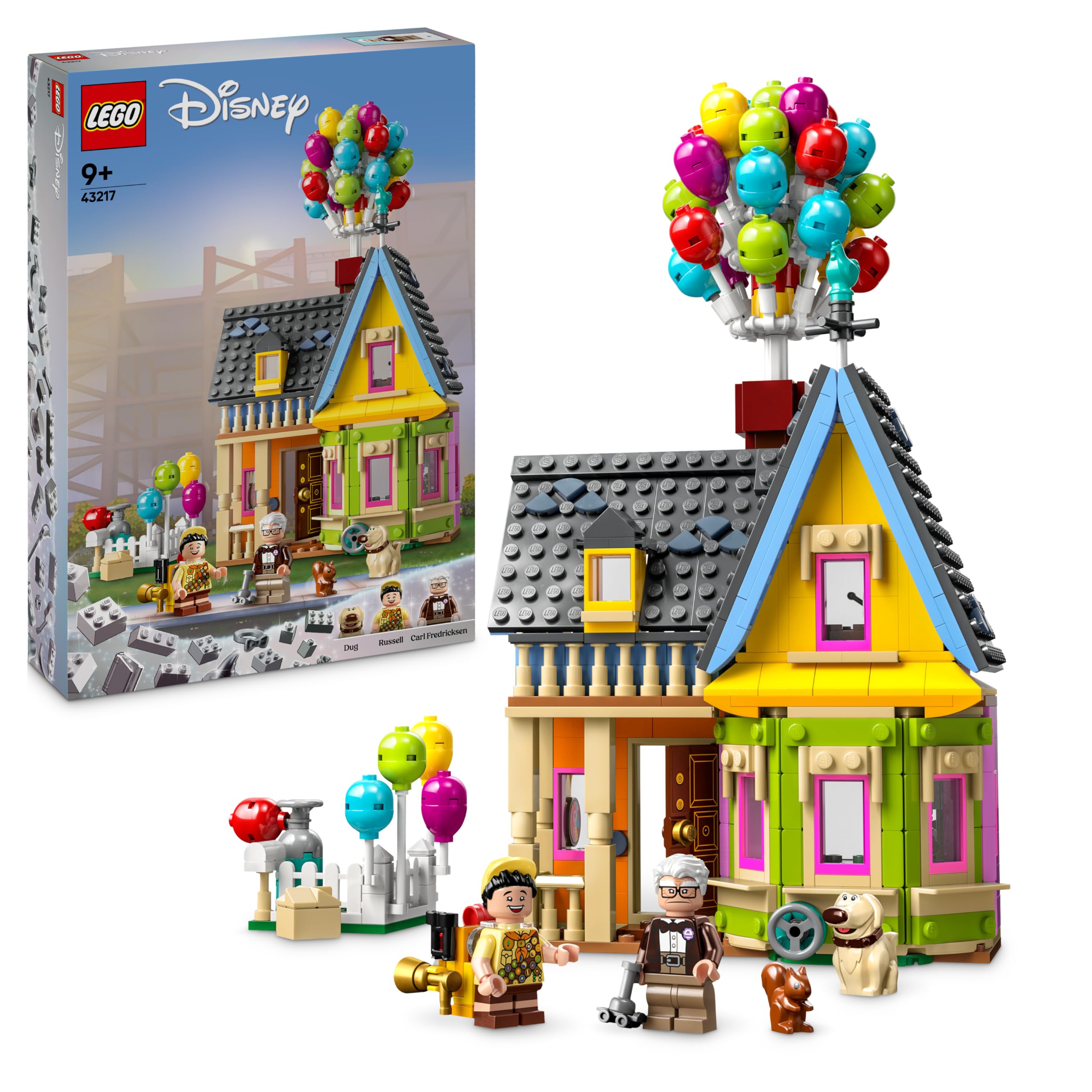 Disney and Pixar ’Up’ House 43217 Building Toy Set; Movie Gift for Kids and Fans Aged 9+