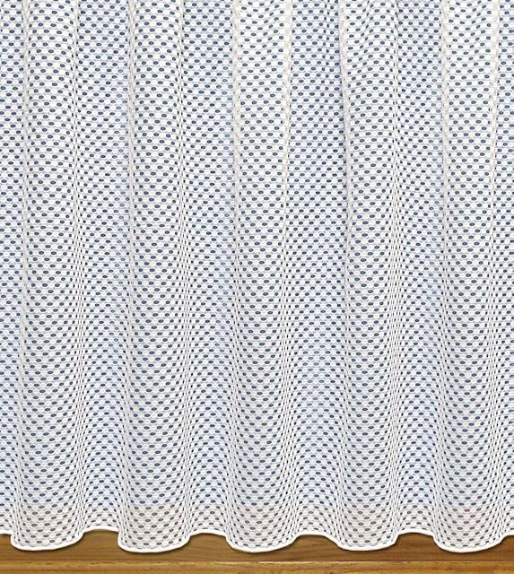 John Aird Modern Vision Geometirc Design Net Curtain - Width Sold By The Metre Drop: 36" (91cm)