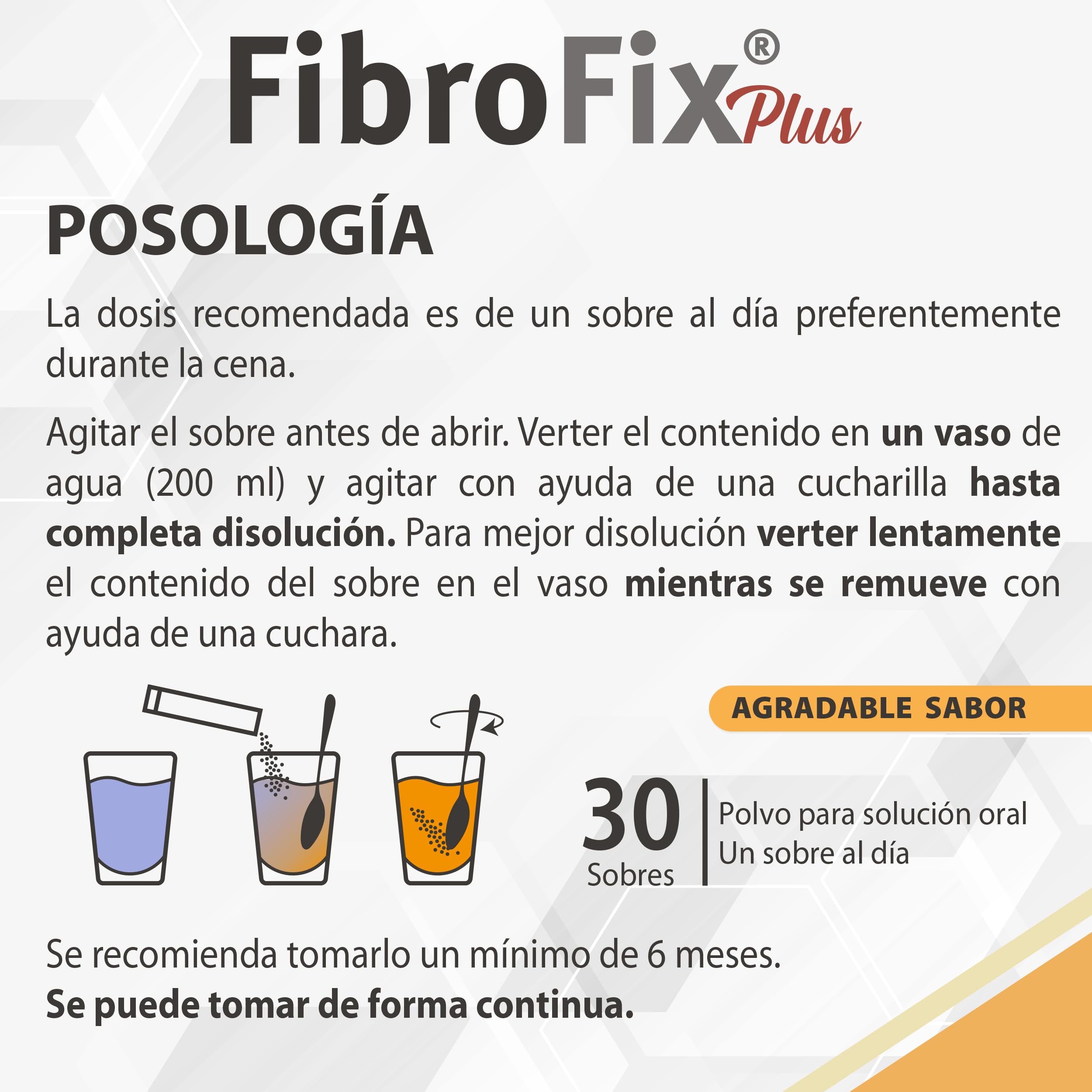 Fibrofixplus 30 Sobres