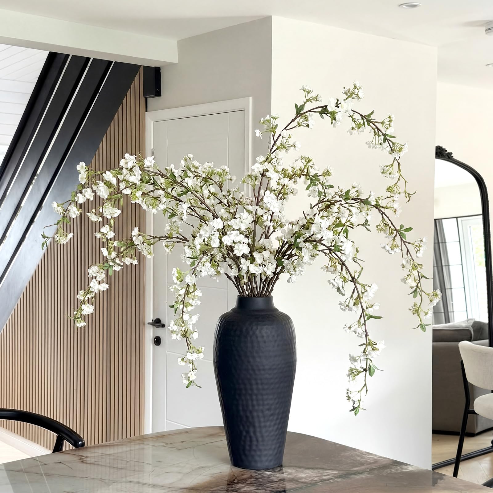 Amazon.com: Zeyune 6 Pcs Artificial Cherry Blossom Branches with
