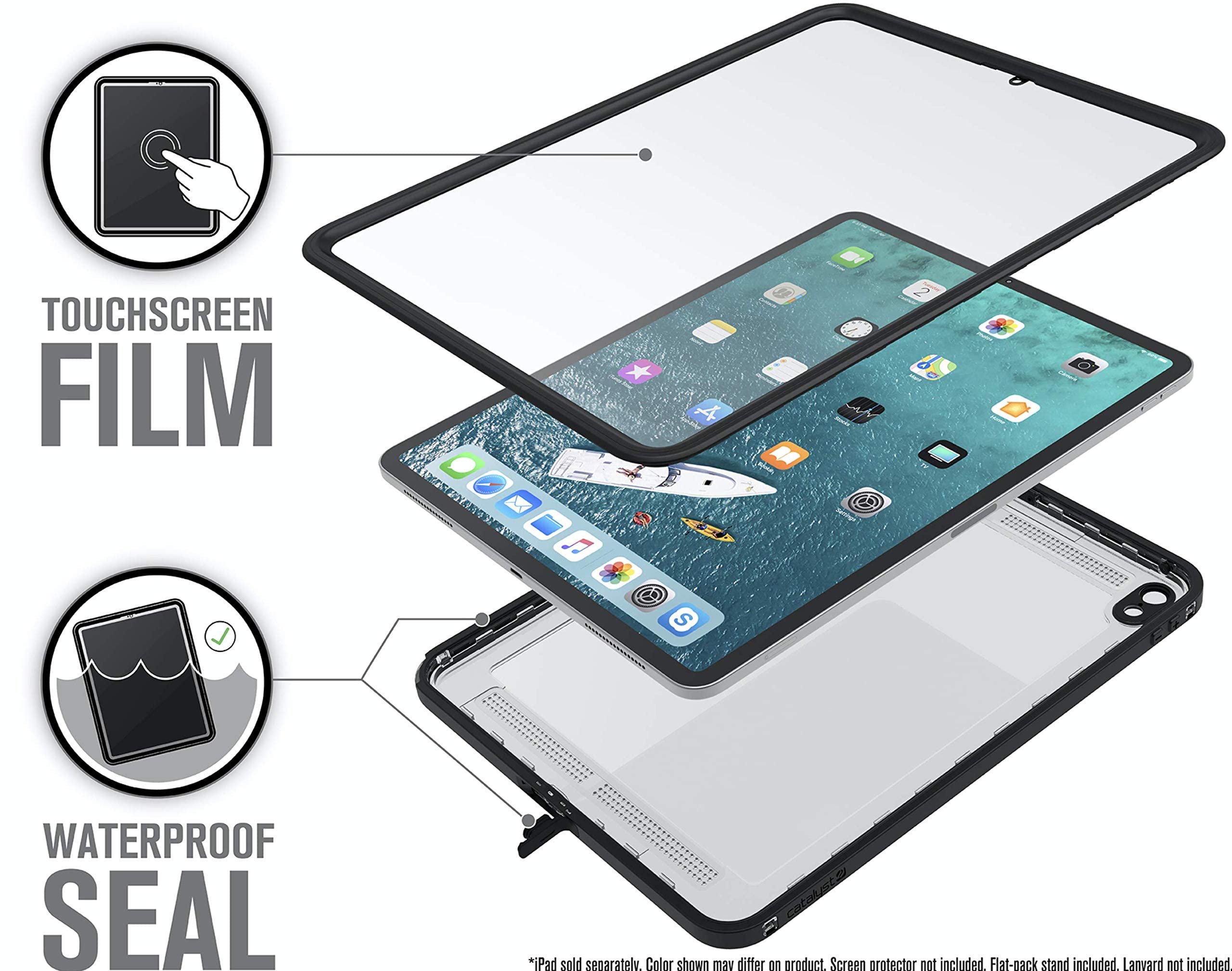Amazon | Catalyst 防水iPadケース iPad Pro 11インチ 2018 防水 6.5