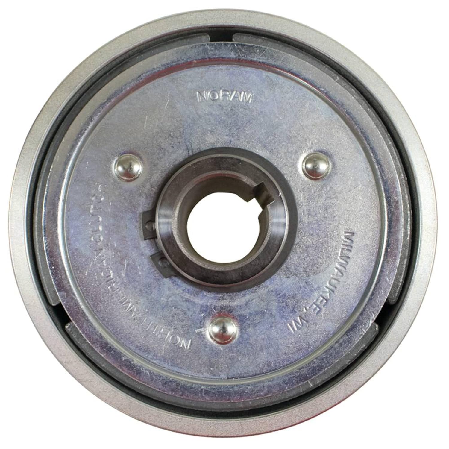 Stens 255-635 Heavy-Duty Pulley Clutch Compatible with/Replacement for Mackissic 030-0164, Noram 160021, Troy-Bilt 1762055 1/4" Keyway, 4" OD Pulley, 1" bore Ball Bearing Style hub for Smooth Running
