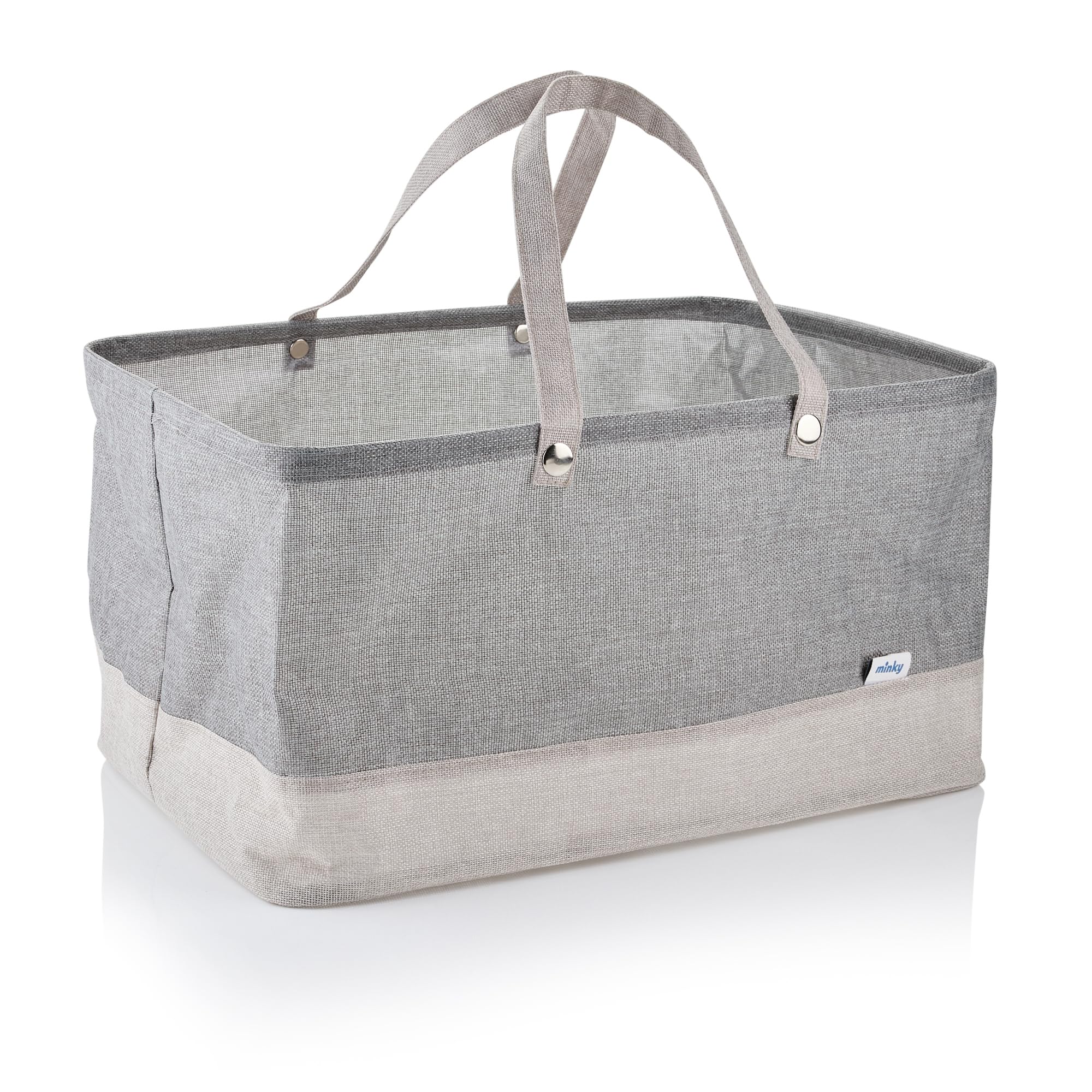 Minky Water Resistant Collapsible Fabric Laundry Bag
