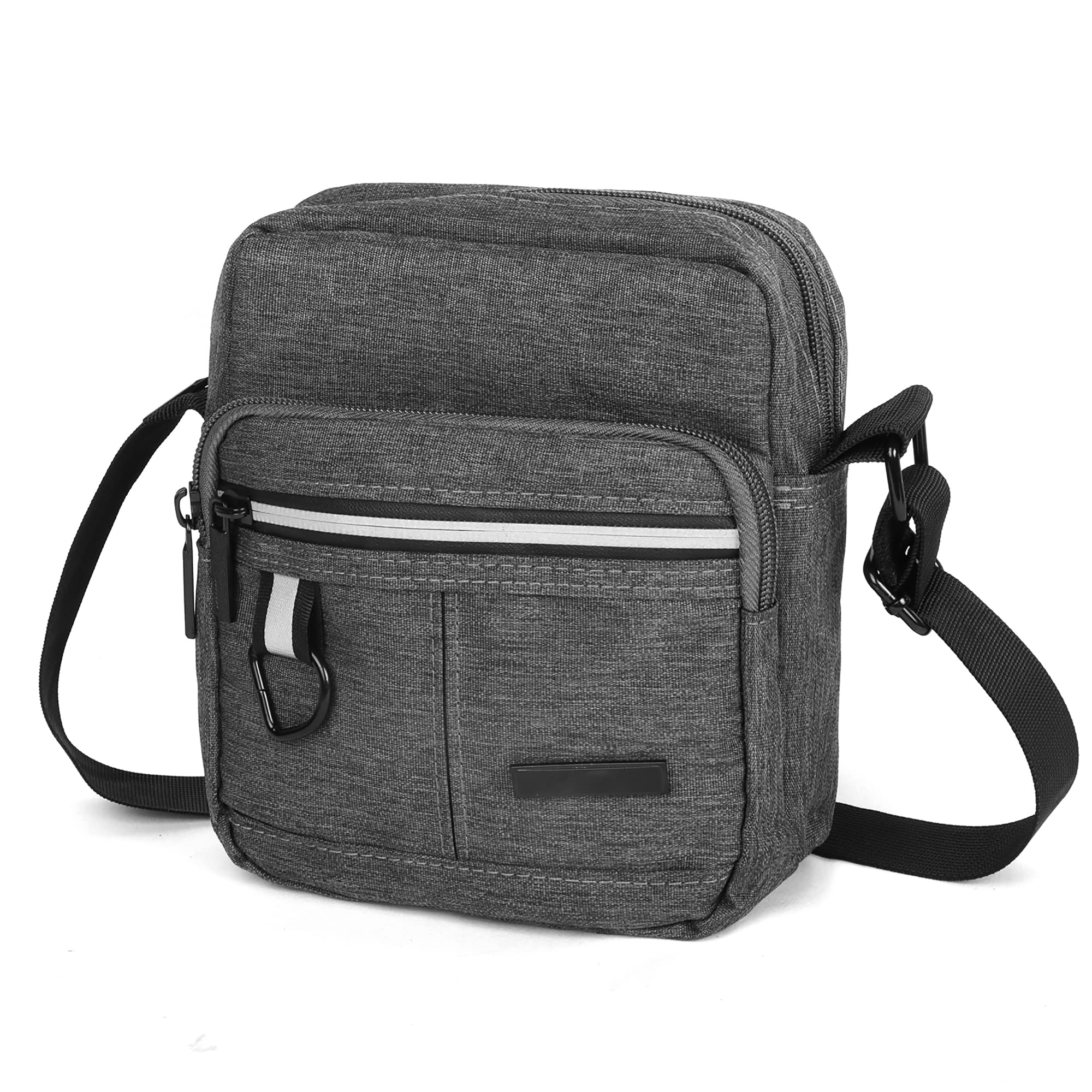 KaketMen's Shoulder Bags, Crossbody Bags for Men Waterproof Messenger Bags, Small Men Travel Phone Bags Business Bags Casual Bags with Multiple Pockets