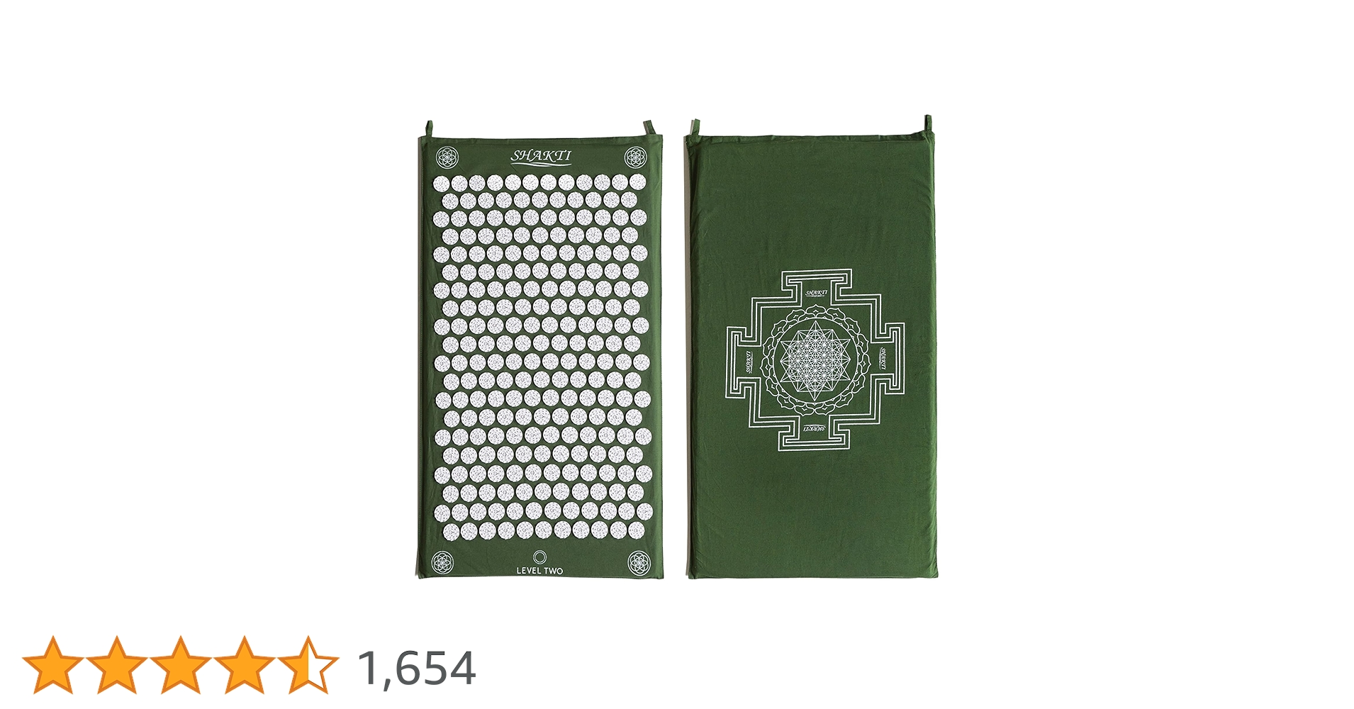 Amazon | 【正規品】シャクティ 指圧マット みどり、長めの専門 Amazon | 【正規品】シャクティ 指圧マット みどり、長めの専門