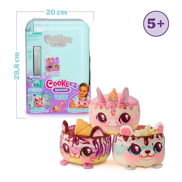Foto 5 de 5 de COOKEEZ MAKERY - Frigorifico Mágico, Juguete Infantil Interactivo, Ingredientes para Crear tu Tarta…