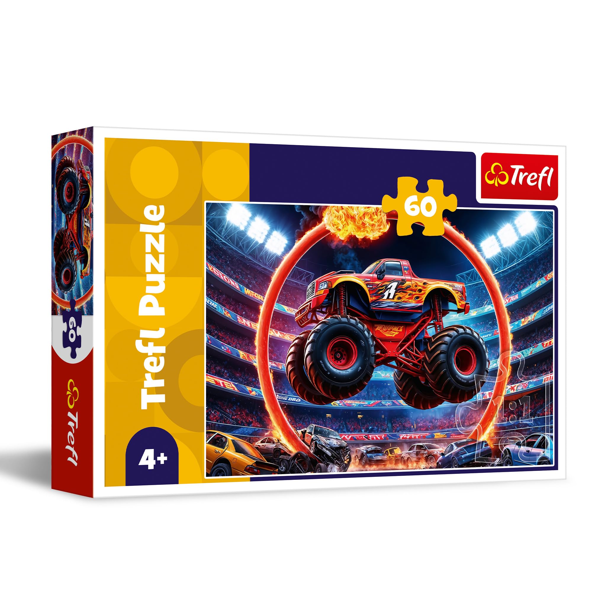 Monster Truck - 60 Piece Puzzle, 4+ | DIY, Creative Fun, Classic Jigsaw