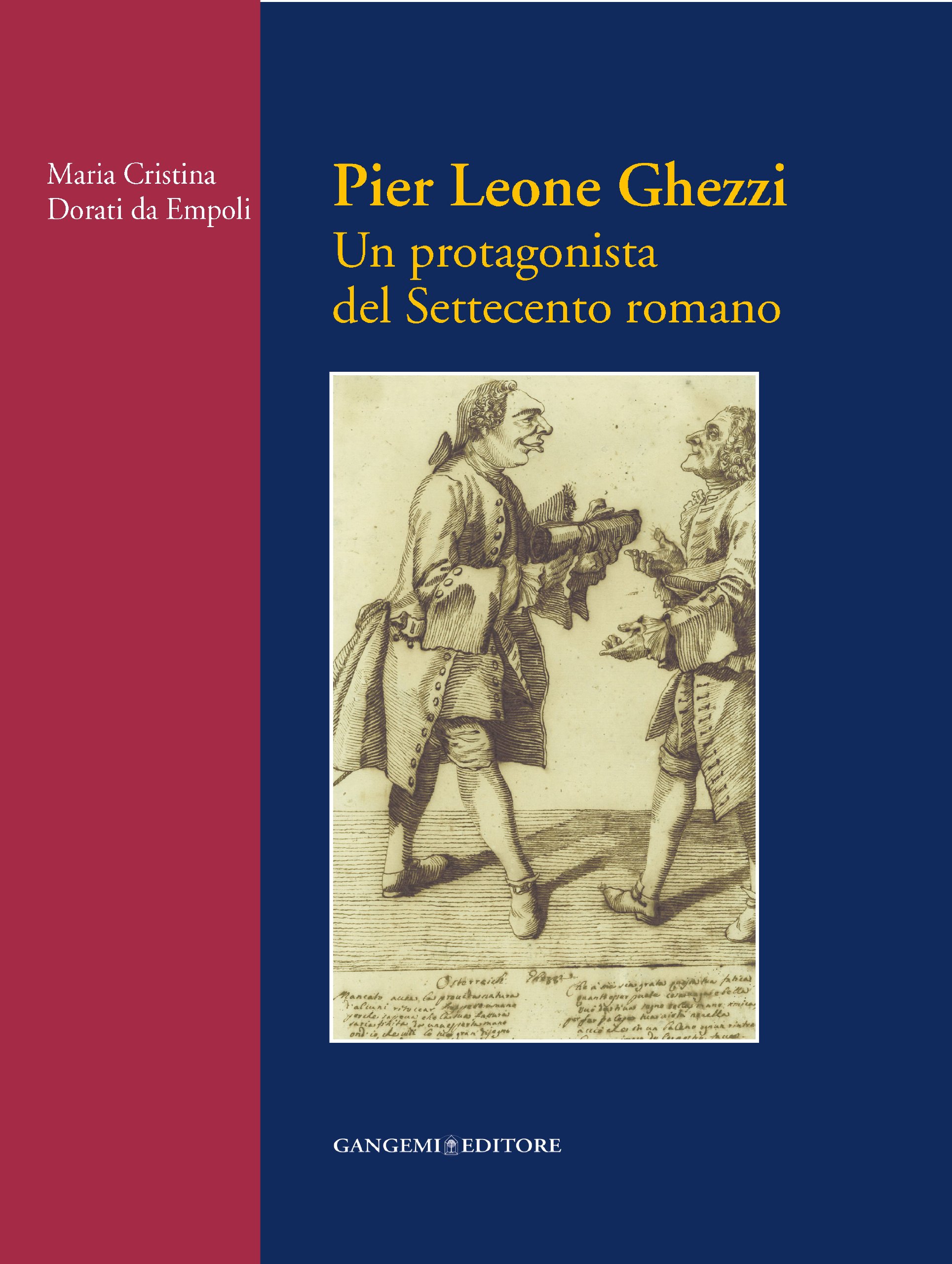 Pier Leone Ghezzi Settecento romano beau livre illustré histoire de l'art Rome