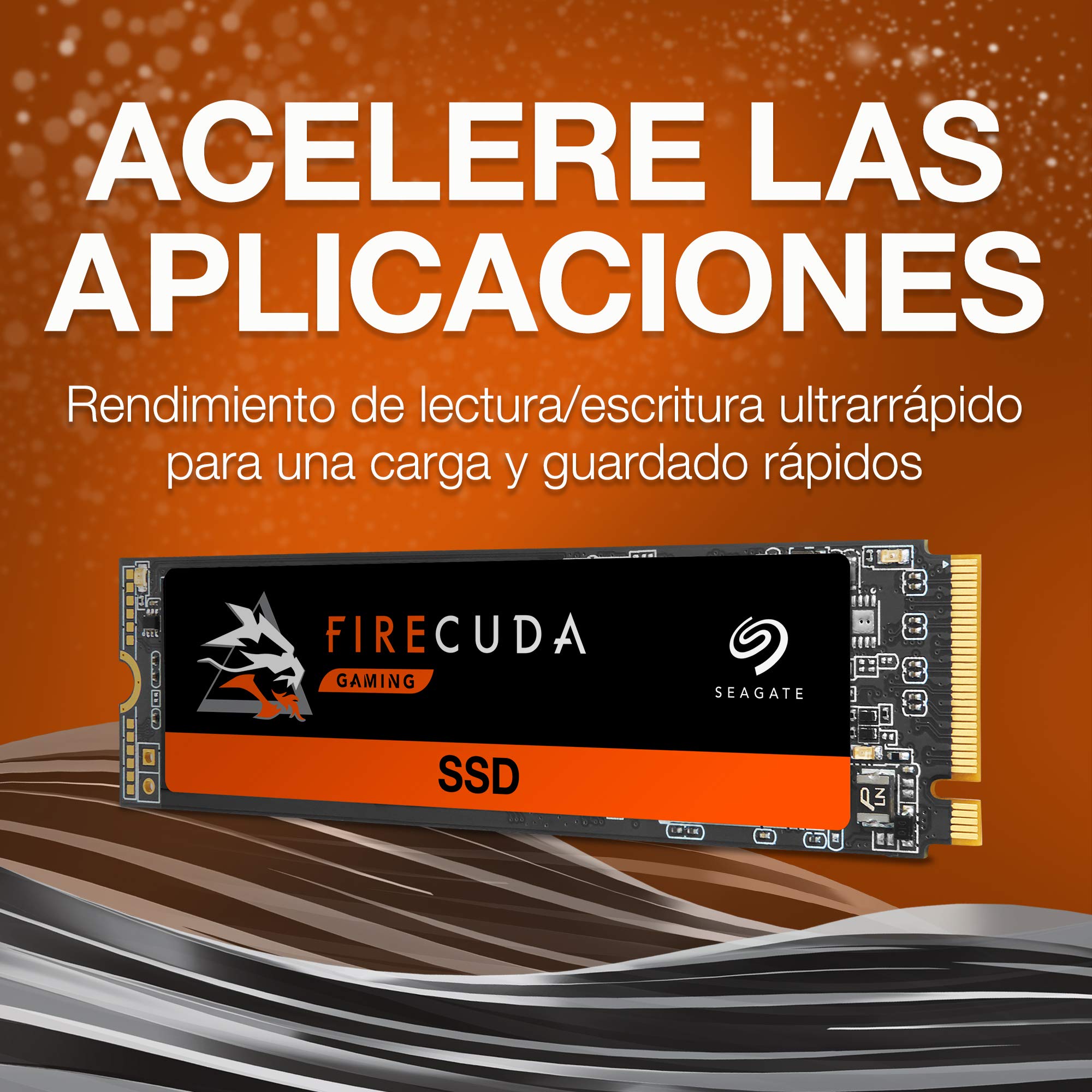 Seagate FireCuda 510 Gaming SSD, 500 GB, SSD Interna, NVMe 1.3