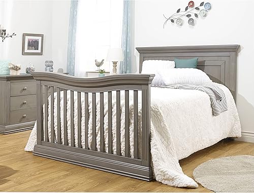 Miniatura 7 de Sorelle Furniture Paxton - Cuna convertible clásica 4 en 1, hecha de madera, acabado no tóxico, cama de bebé de madera, cama para bebé, cama