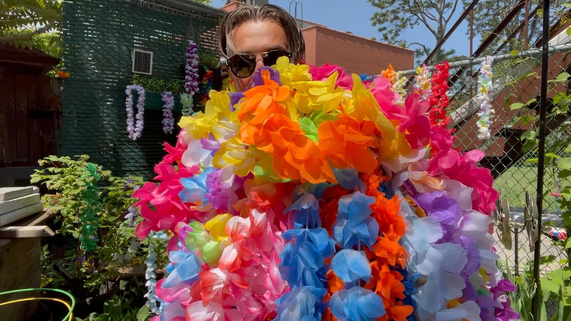 JOYIN Lot De 36 Colliers Hawaïens Lei - Guirlandes Fleurs Tropicales Colorées Pour Fête Luau, Mariage Plage Ou Anniversaire