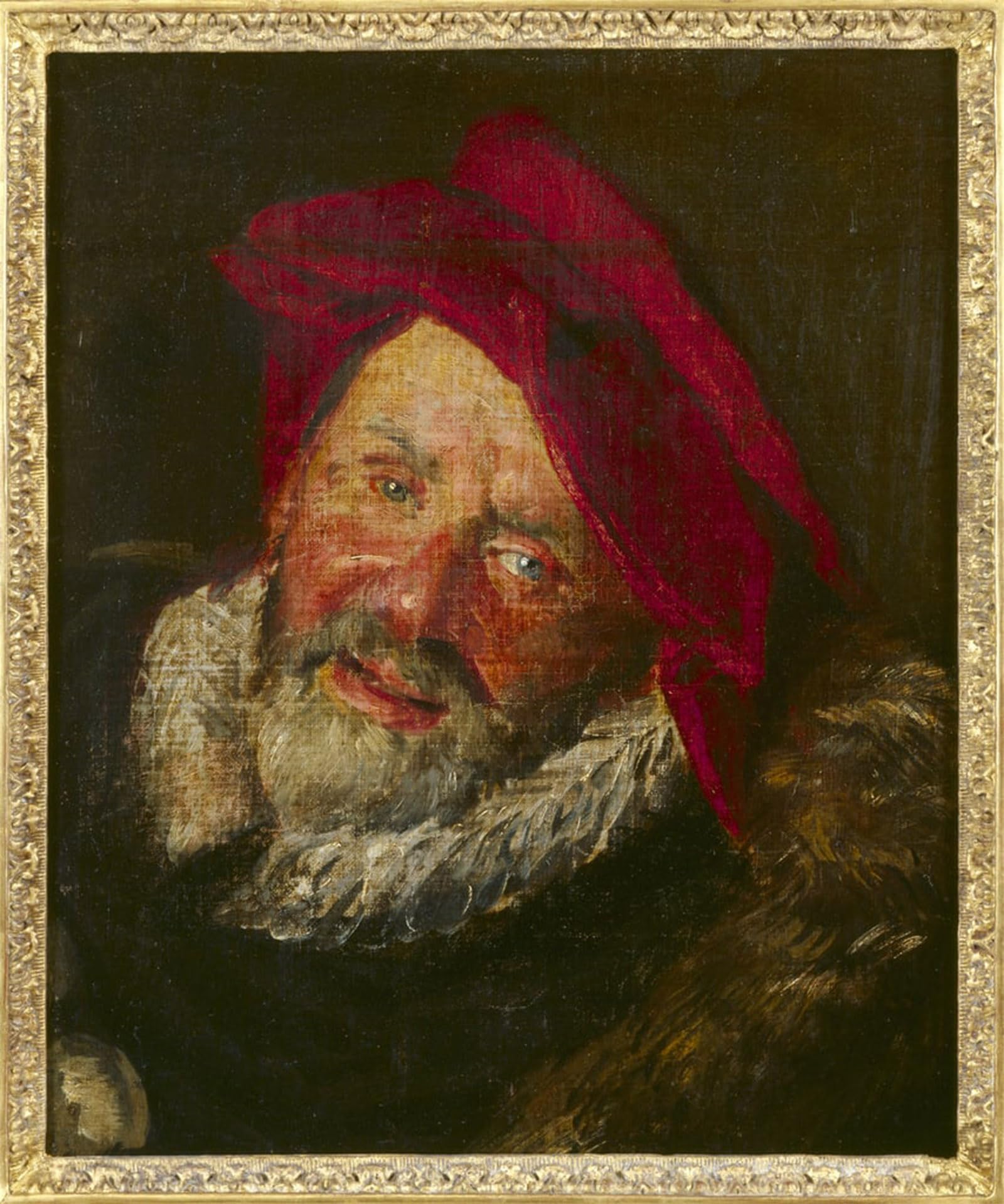 ARTXLXXBN Famous Print Painting Colorful Art Print Portrait of a Buffoon by Frans Hals Canvas Art Decorations for Home Decor 60x90cm