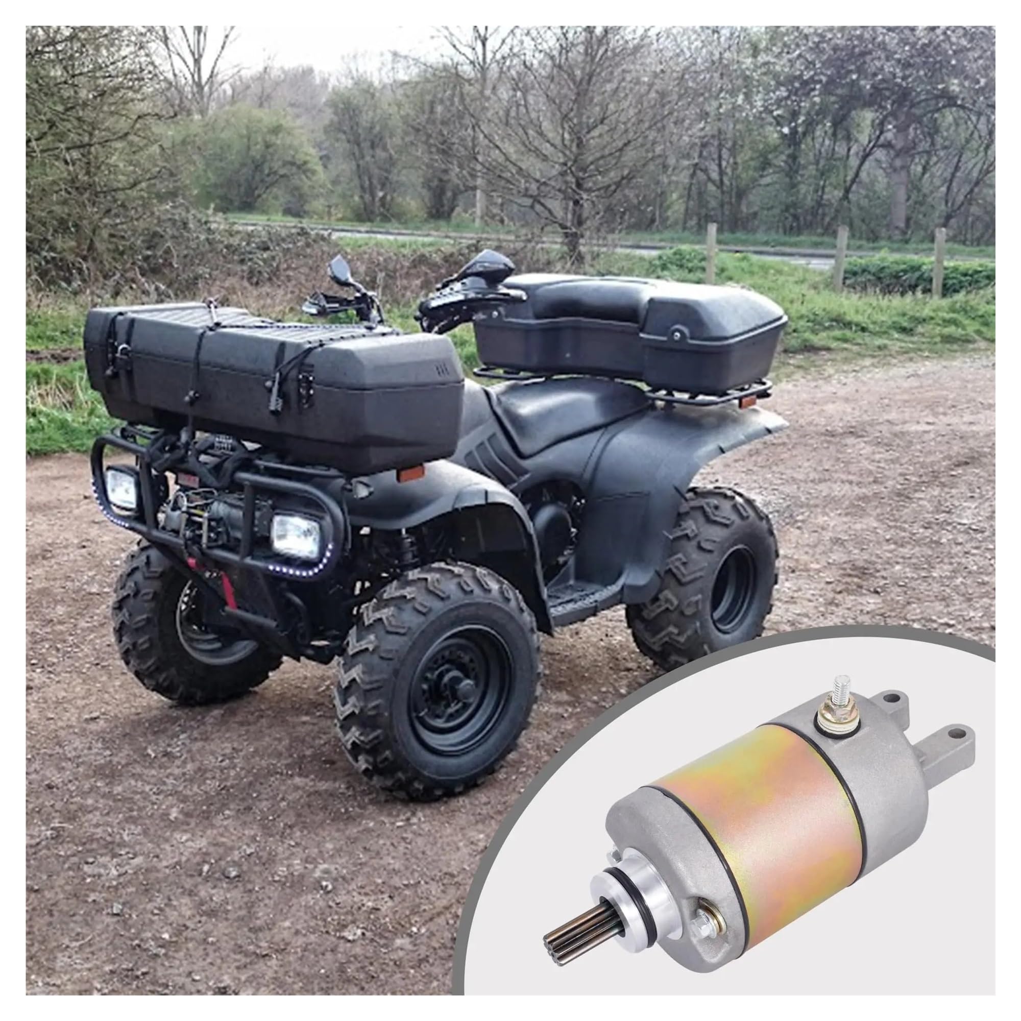 Motor De Arranque De Moto para Manco para Talon para Linhai para Bighorn 260cc 300cc 4x4 para ATV para UTV Motor De Arranque