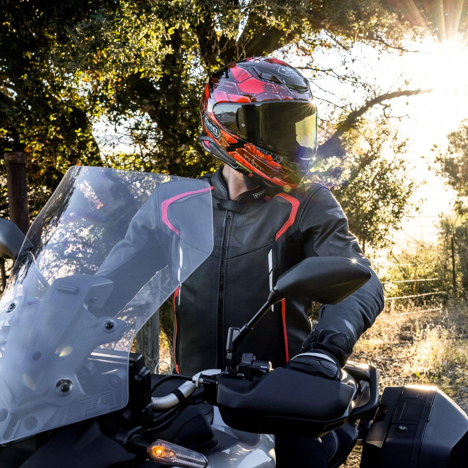 cortech Chicane Leather Motorcycle Jacket — view 8