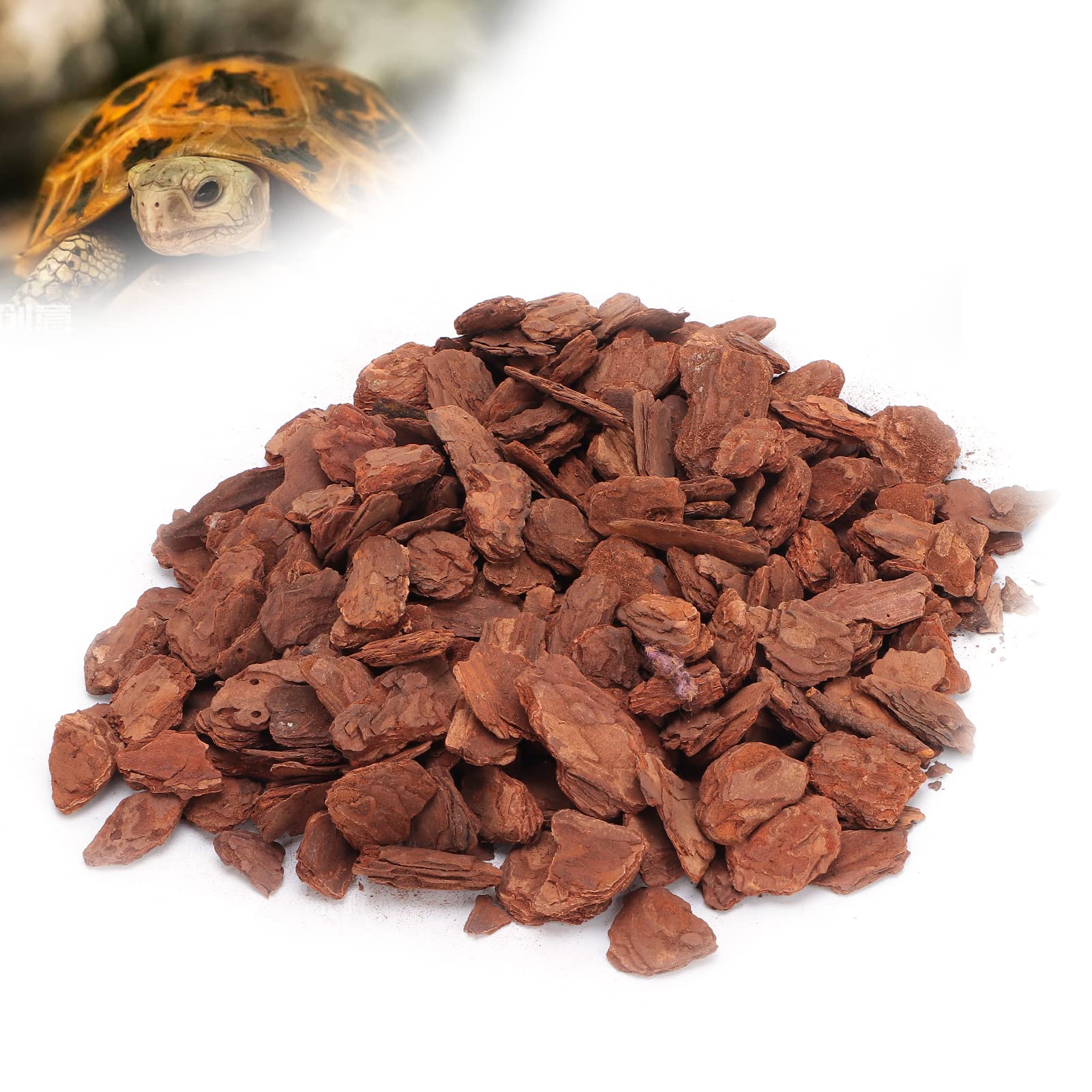 250G Écorce de Pin pour Reptiles Substrat Naturel Granulés Fins Terrarium