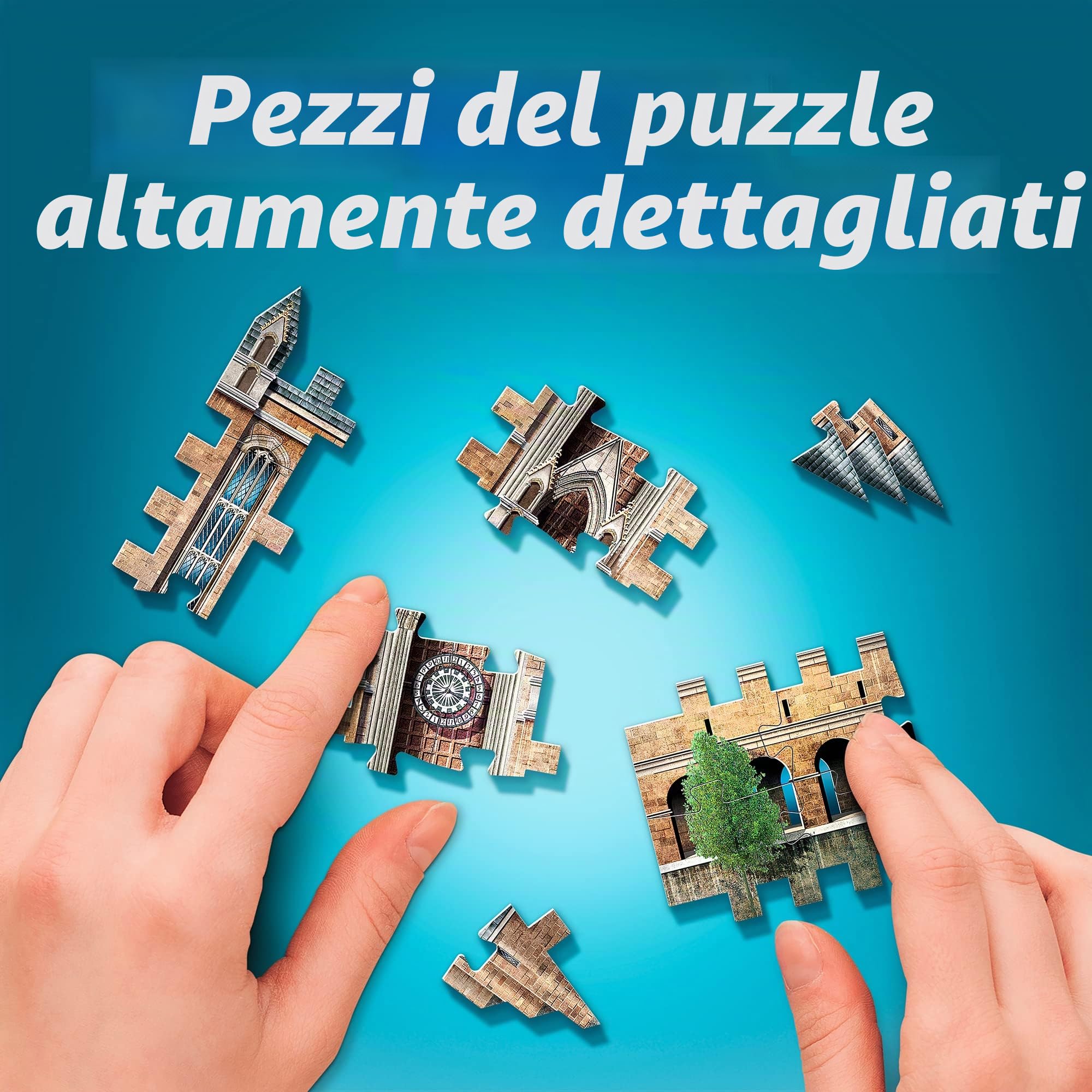 Wrebbit 3D , Harry Potter Hogwarts Hall Puzzle , Puzzle , Ages 14+