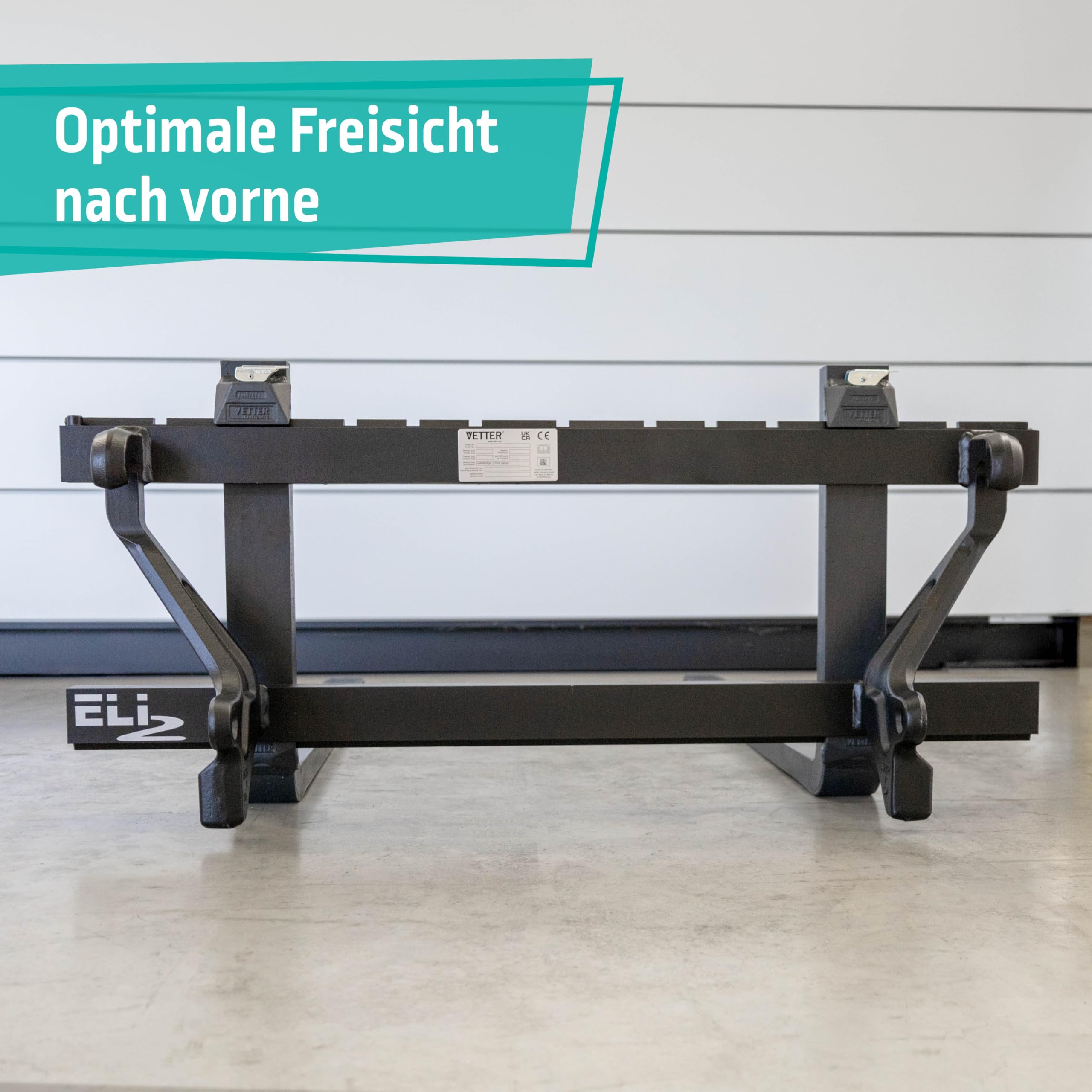 Palettengabel für Radlader und Traktor, EURO-Aufnahme, 1600 - 2500 kg (2500 kg)