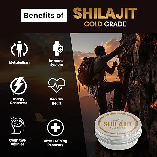 Miniatura 3 de SoNatural Shilajit Pure Himalayan Orgánico  1.06 oz de resina Shilajit 100% pura de grado dorado con ácido fúlvico y más de 85 minerales traza