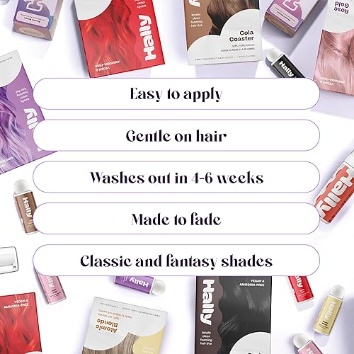 Miniatura 4 de Color Cloud - Tinte para el cabello (Blue Crush), color de cabello de espuma semipermanente para mujeres y hombres, kit de tinte para el cabello sin
