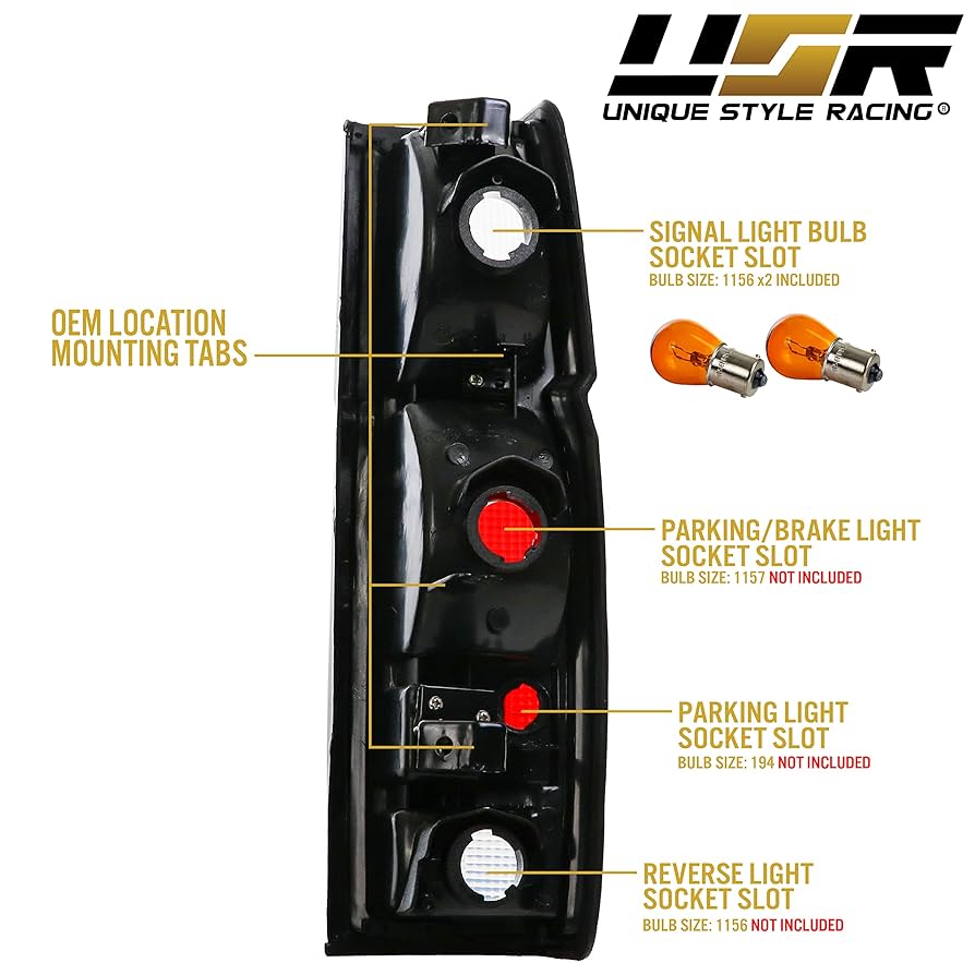 ニッサン　D21 ダットラ　北米　USベッド　クリアテール　リフレクター有り ニッサン D21 ダットラ 北米 USベッド クリアテール