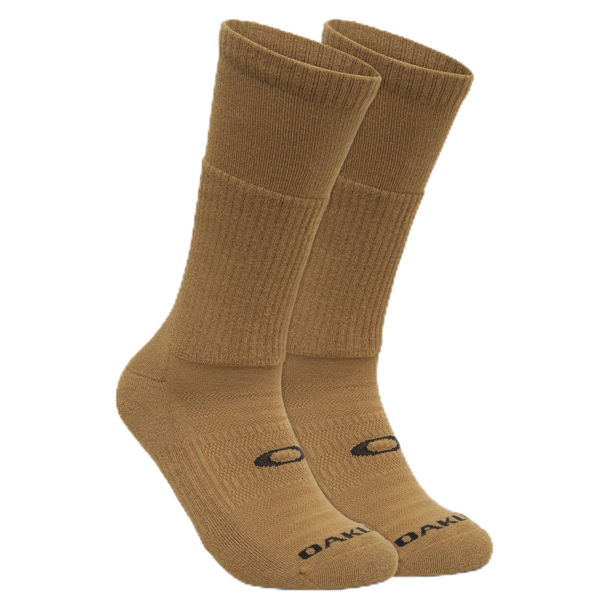 Oakley Men's Si Boot Sock, Tan, Medium