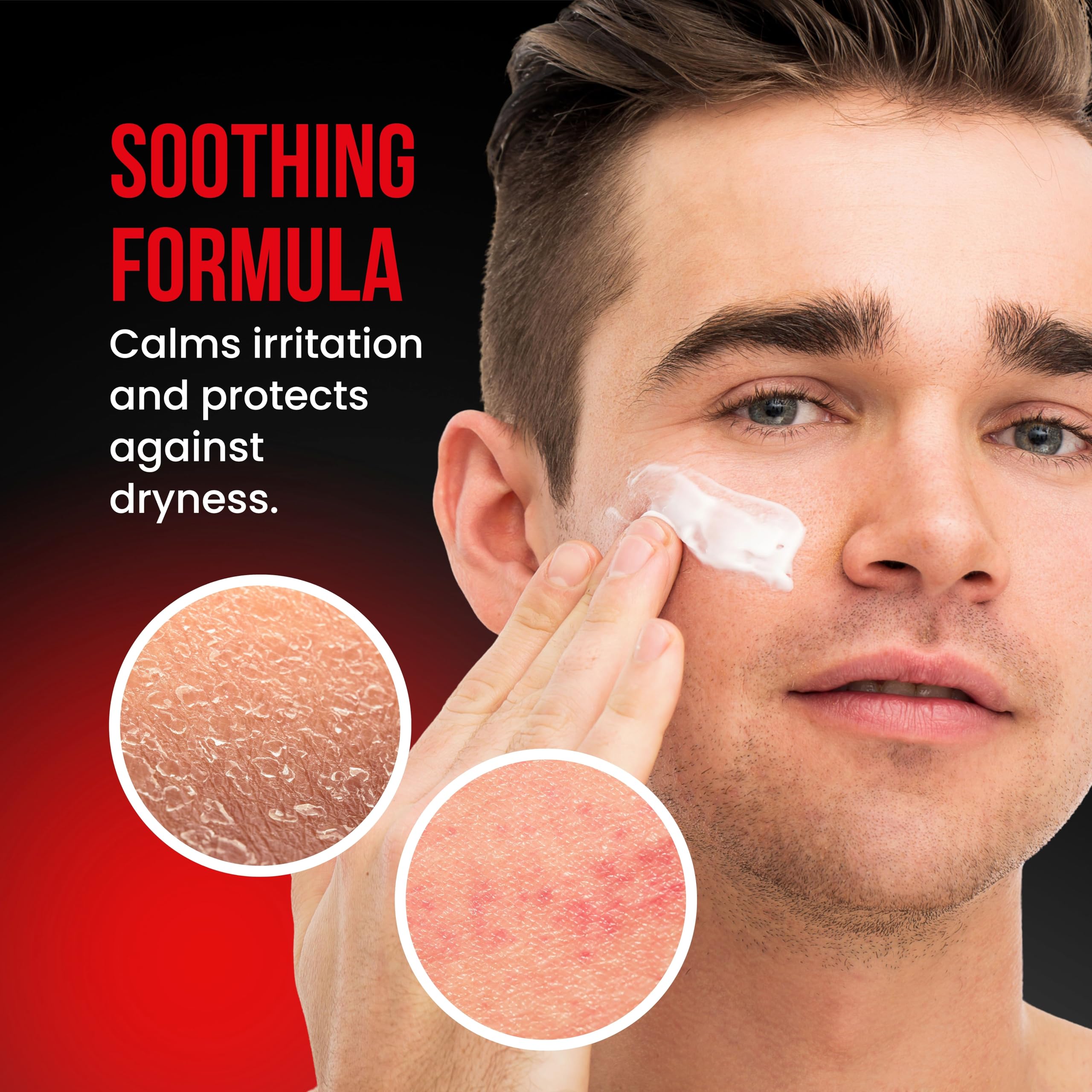 The Shave Factory Hand and Facial Cream Pomegranate 300ML, Hydration, Nourishes Dry Skin - Image 3