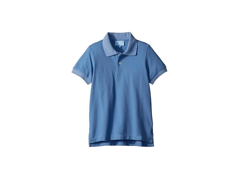 

Lanvin Kids Basic Polo (Little Kids/Big Kids) (Sky Blue) Boy's Clothing