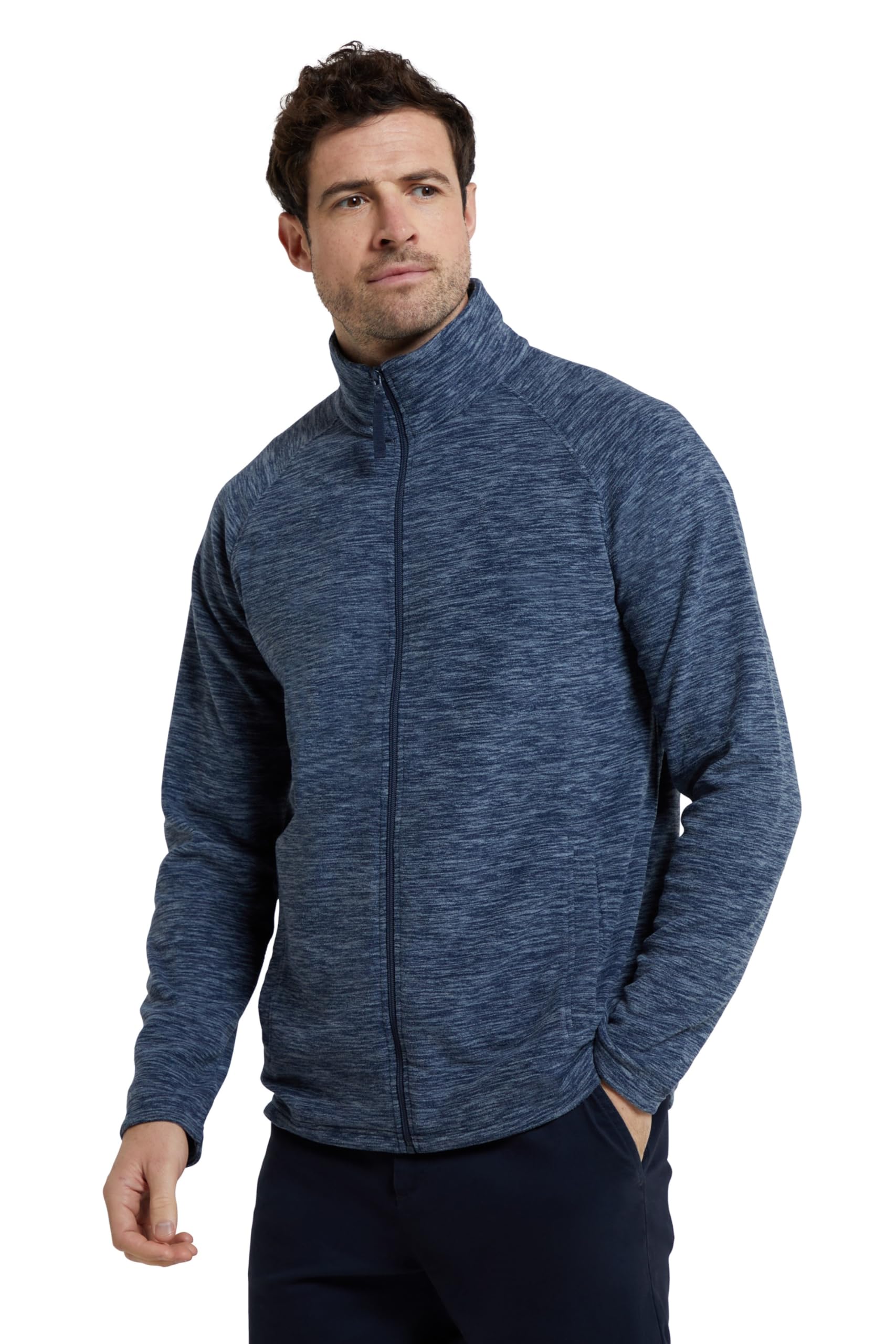 Snowdon II Mens Full-Zip Fleece Jacket - Blue