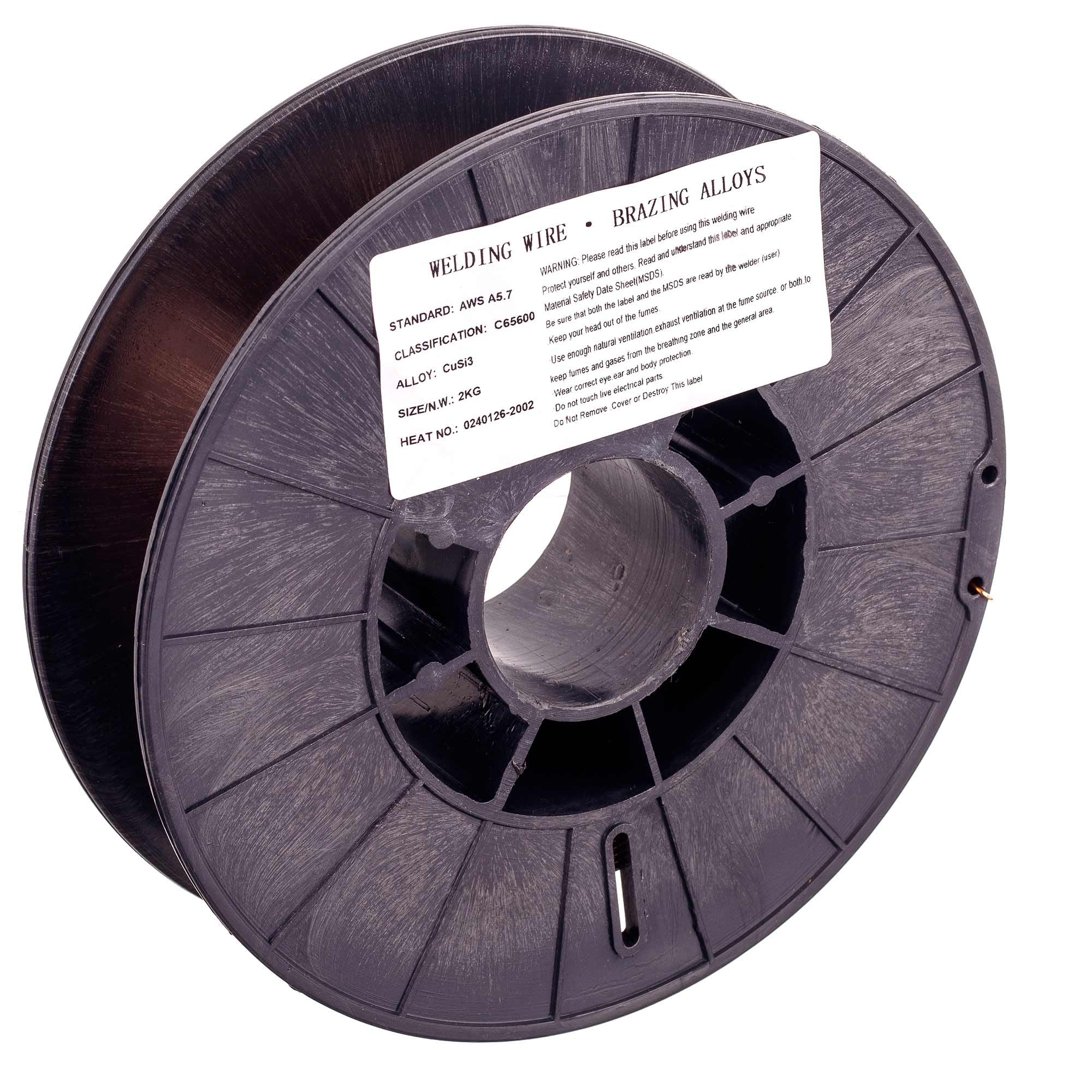Cable de soldadura – CuSi3 para soldar duro, 2 kg, 0,8 mm, D200