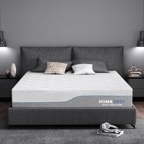 Extra Firm Memory Foam Mattress King 12 Inch,Premium Cool Green