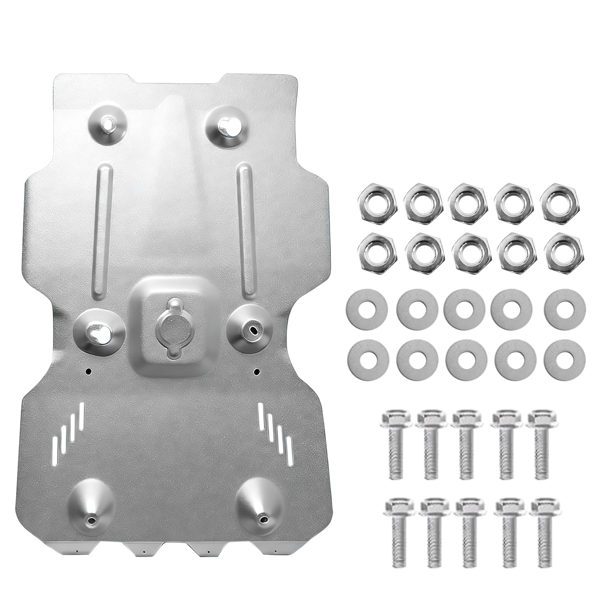 Photo 1 of PTR60-35240 Front Skid Plate Aluminum Compatible with 2024+ Toyota Tacoma 2025 4Runner Limited/SR5/Trailhunter/TRD Off-Road/TRD Pro/TRD Sport Replace # PTR6035240
