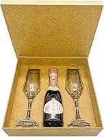 WebBar, Kit Presente Chandon Baby Brut Rosé + 2 Taças