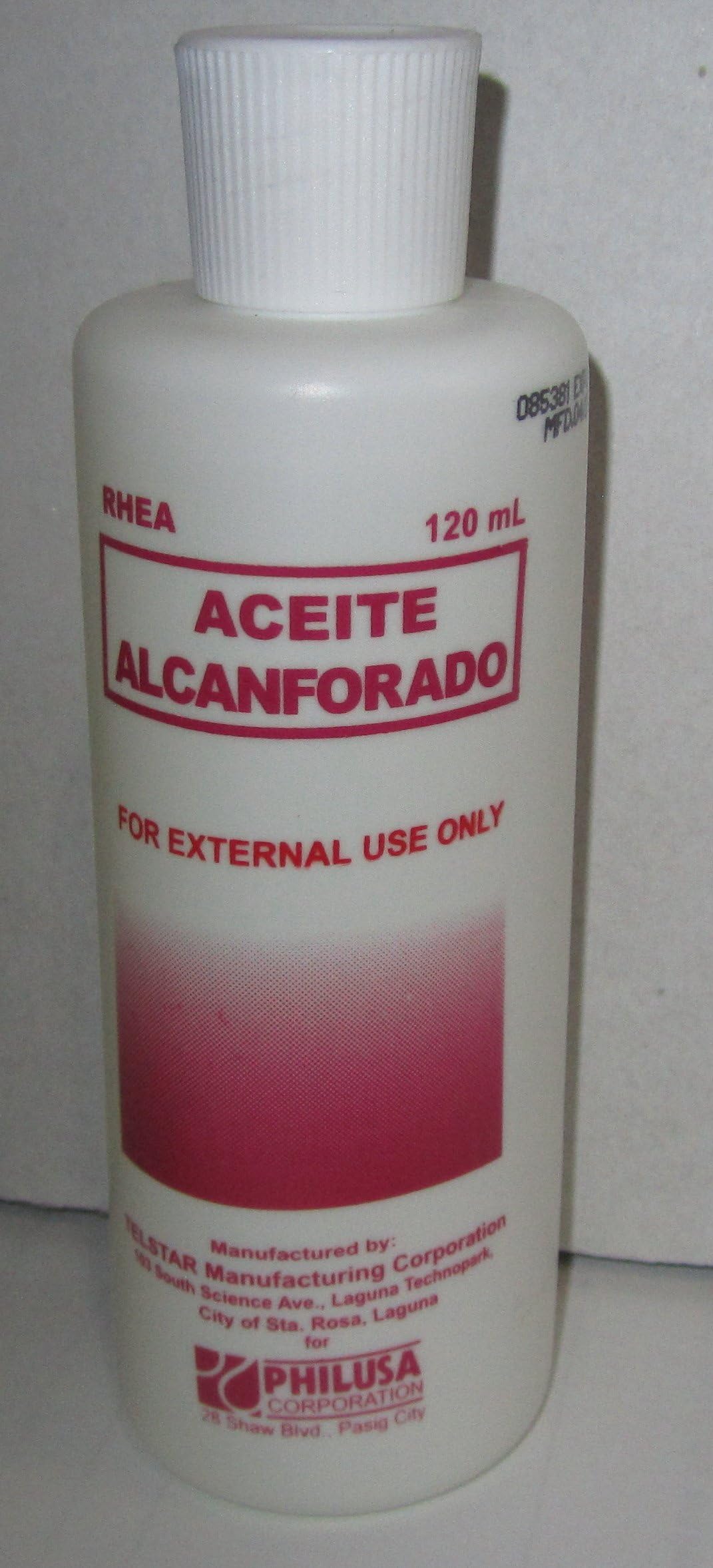 Aceite Alcanforado 120 Ml